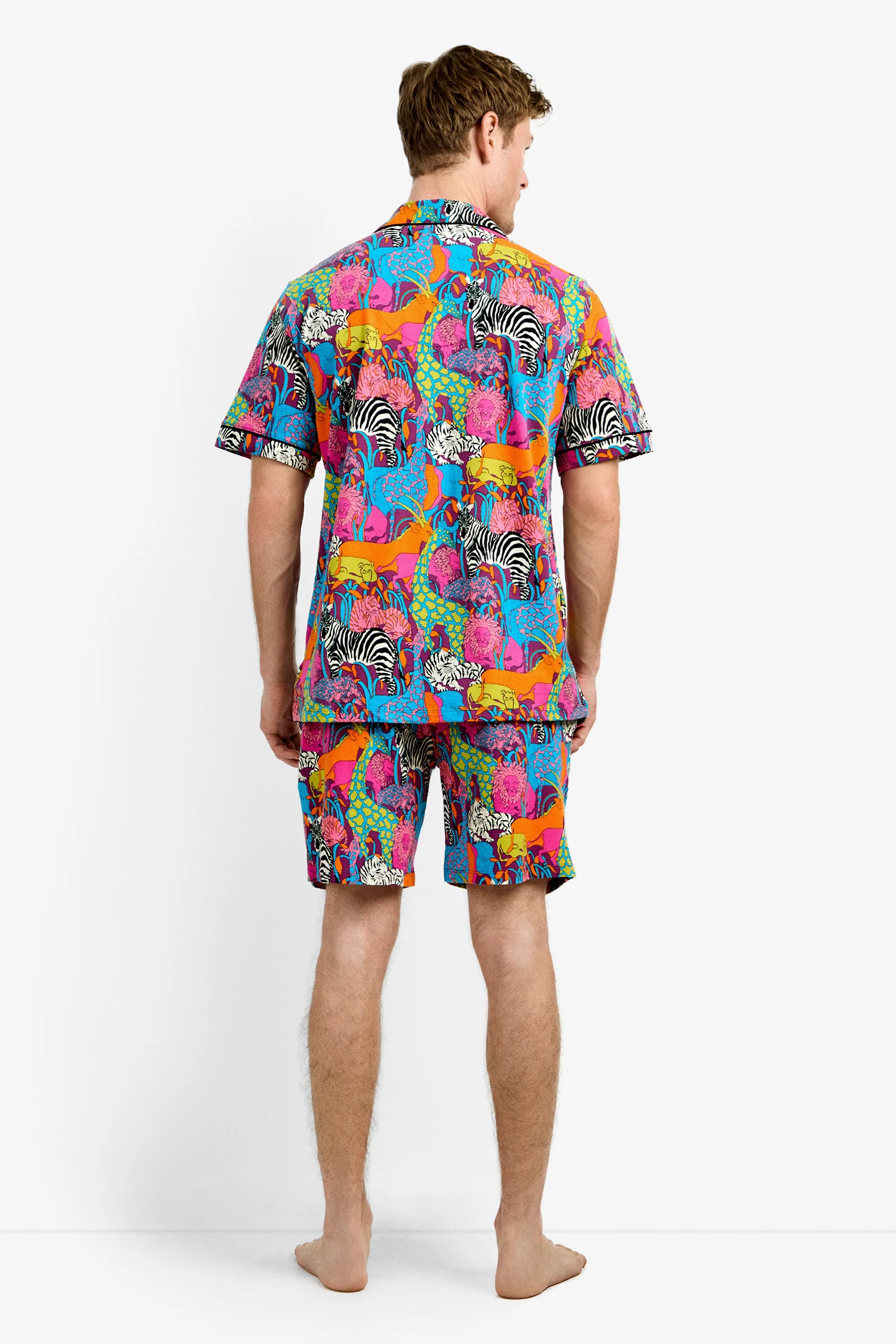 Men's Boxer PJ Set - Jungle - Image 3