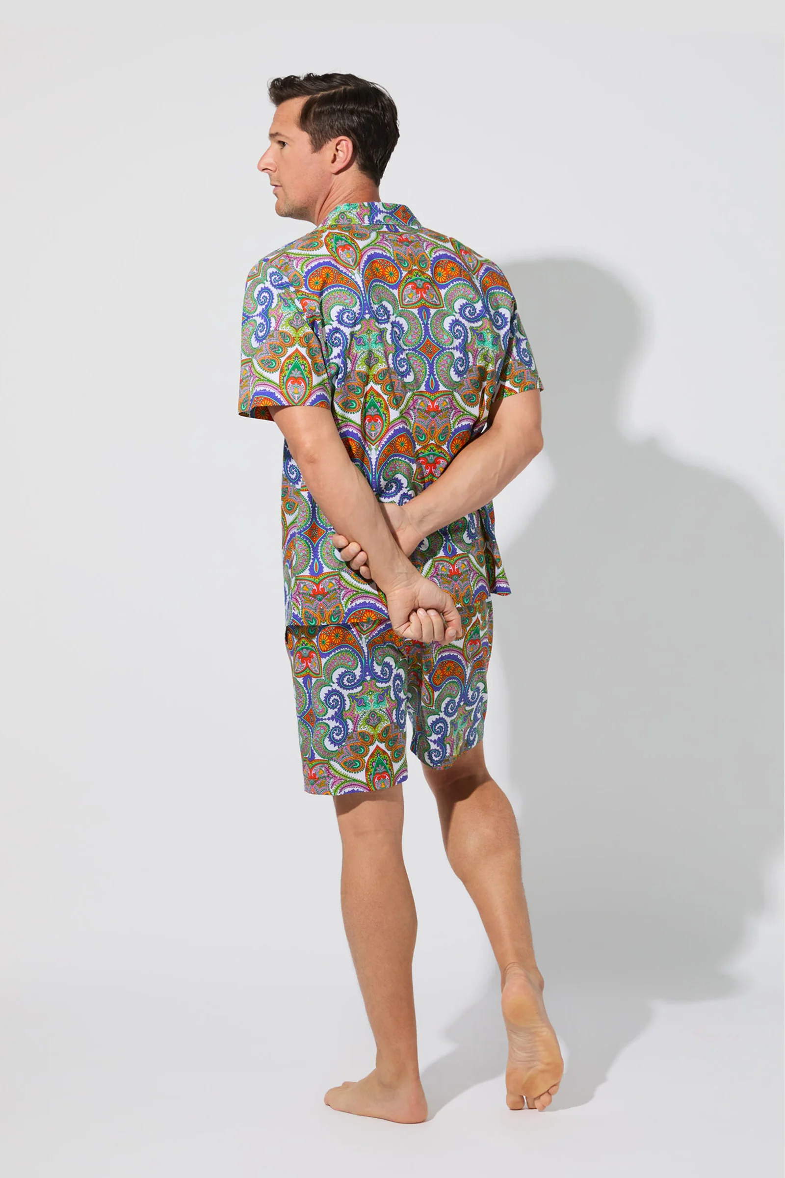 Men's Boxer PJ Set - Paisley - Image 5