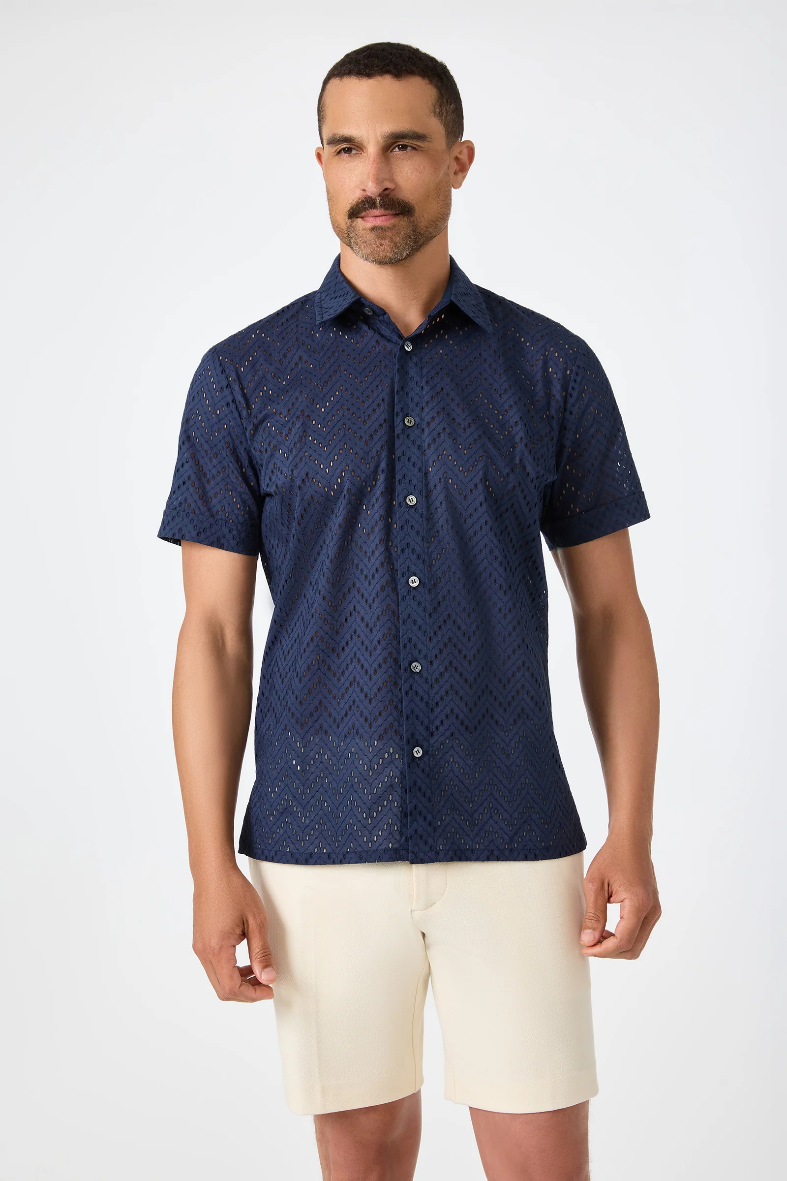 Branson Shirt - Cotton Eyelet