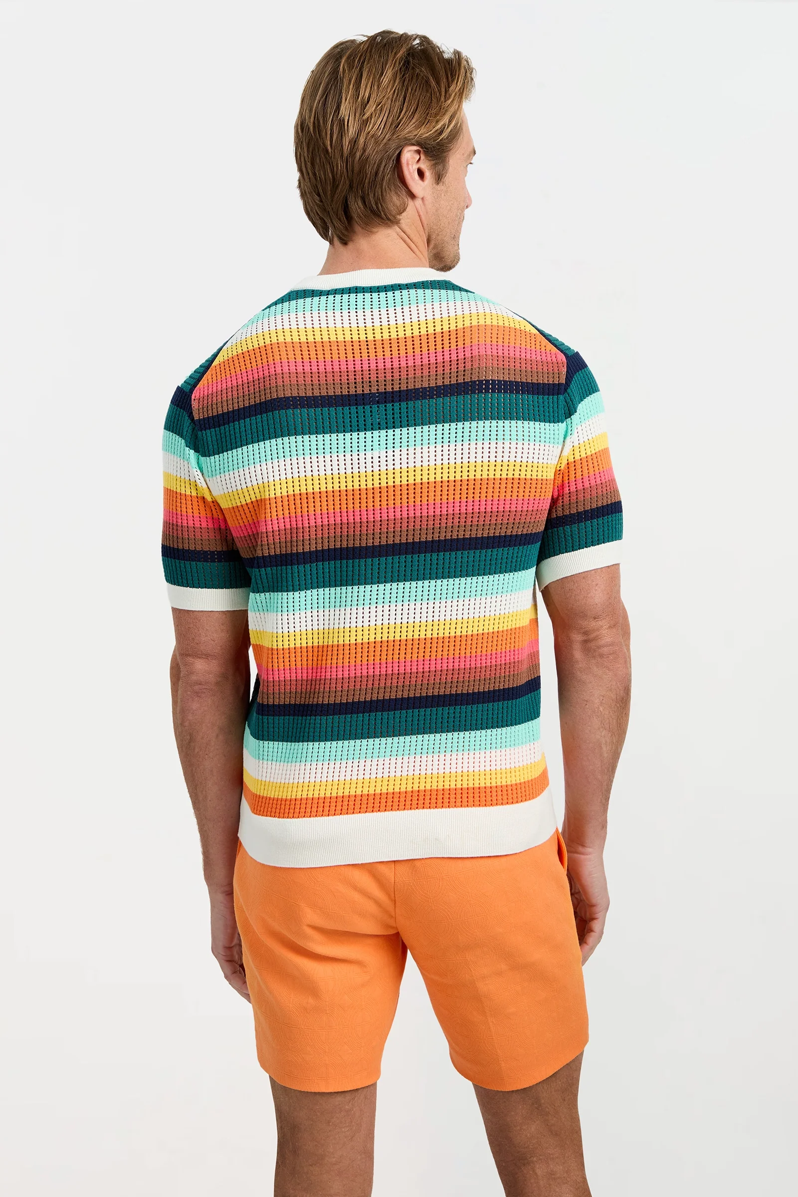 Carlos Short-Sleeve Mesh Crewneck - Image 3