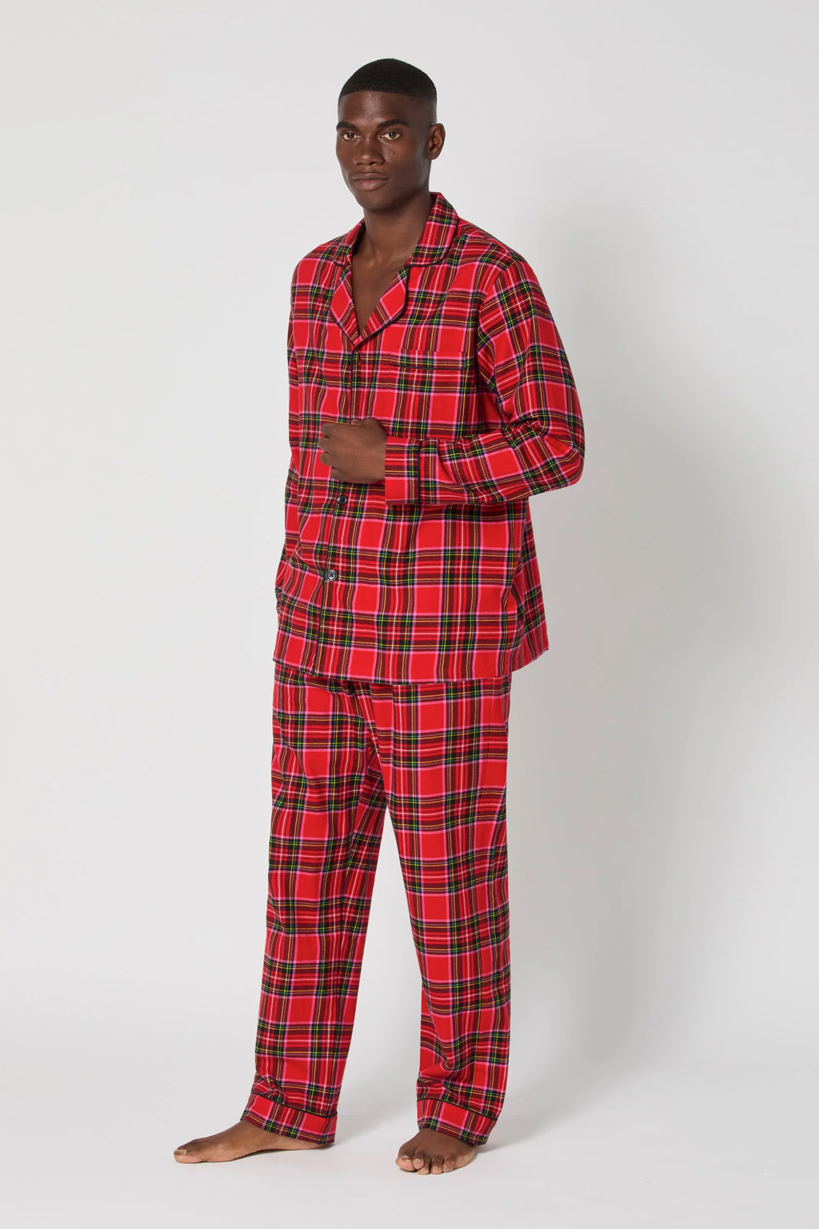 Men's Classic PJ Set - Christmas Plaid - Image 3