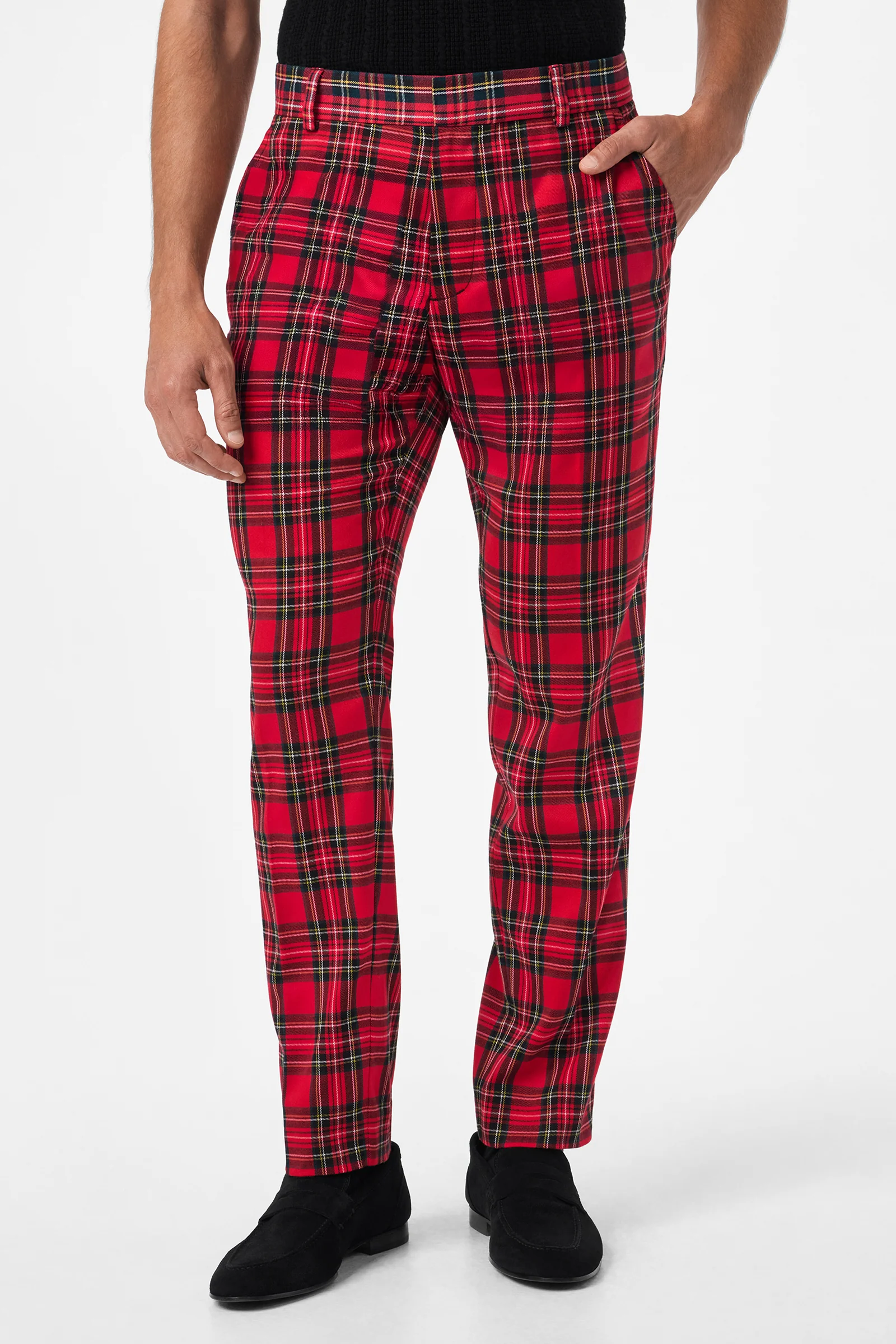 Clyde Slim Trouser - Can-Can Check - Image 2