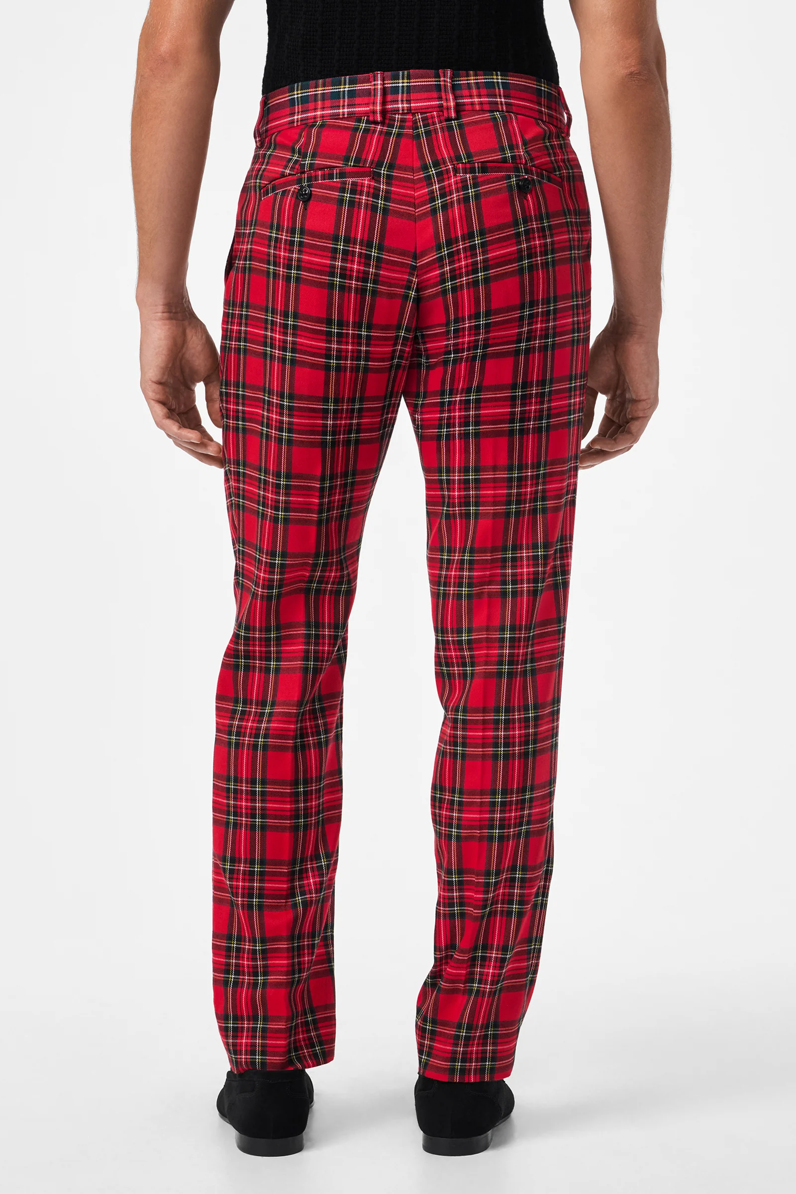 Clyde Slim Trouser - Can-Can Check - Image 4