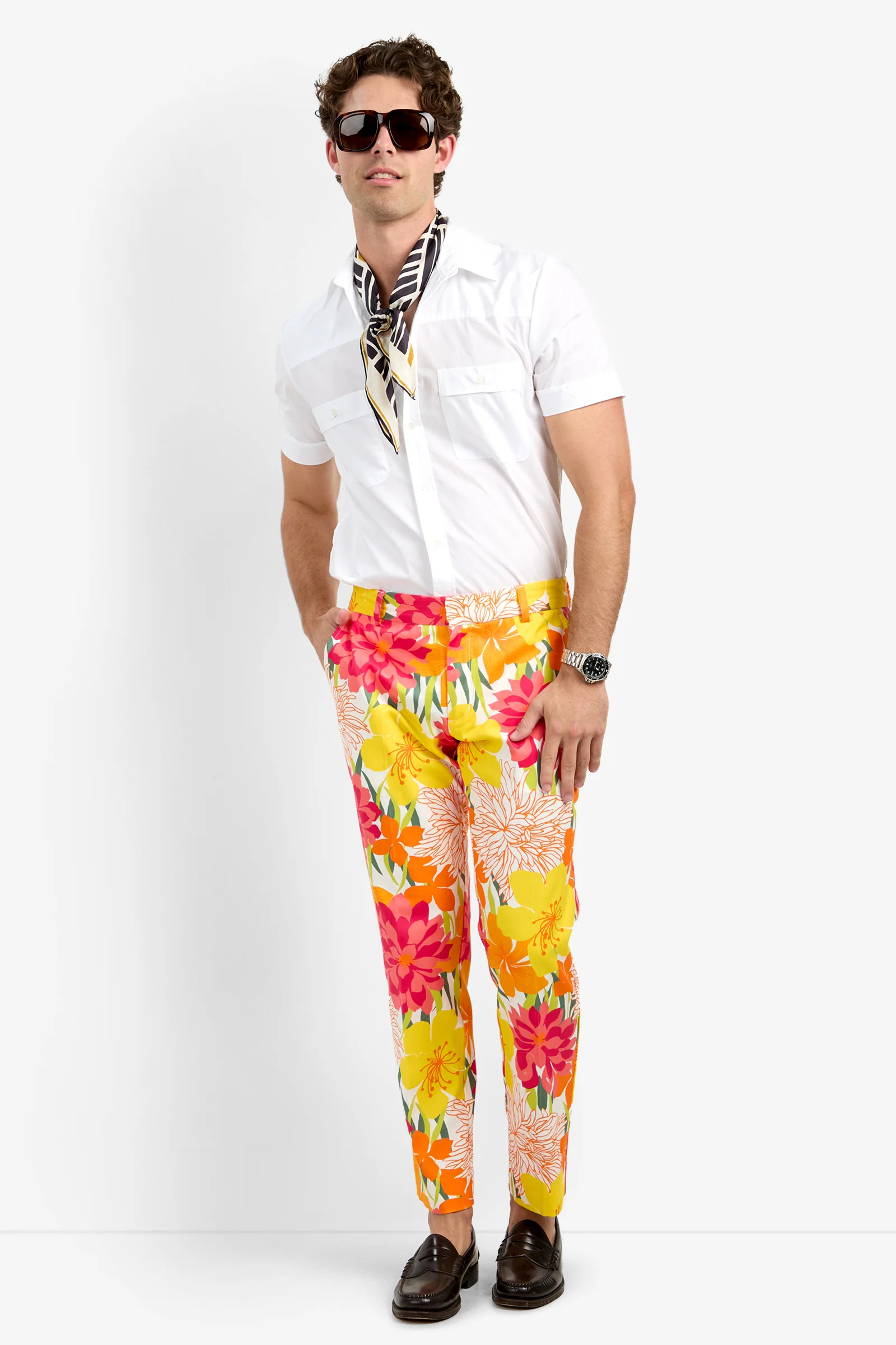 Clyde Slim Trouser - Como Herringbone