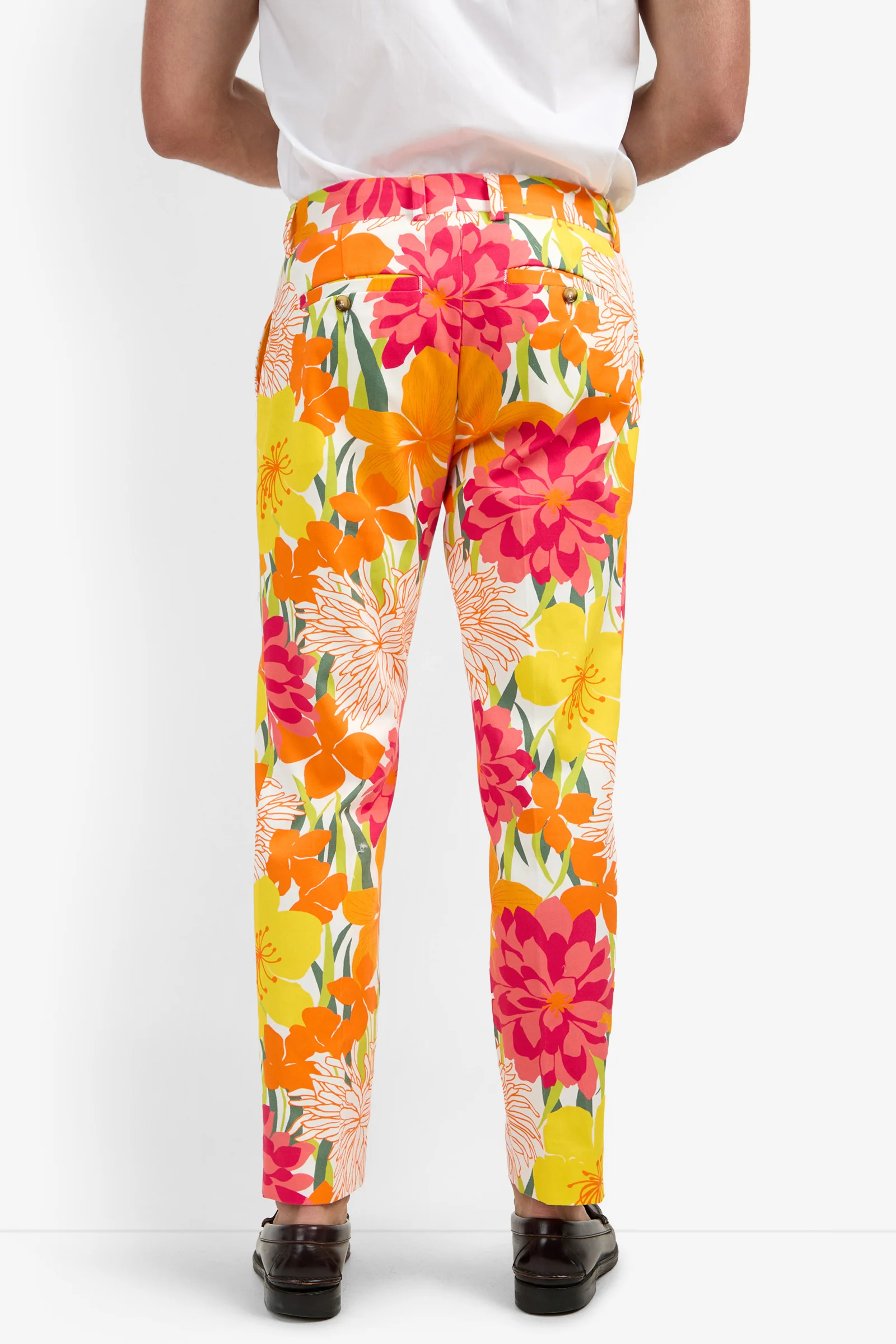 Clyde Slim Trouser - Como Herringbone - Image 3