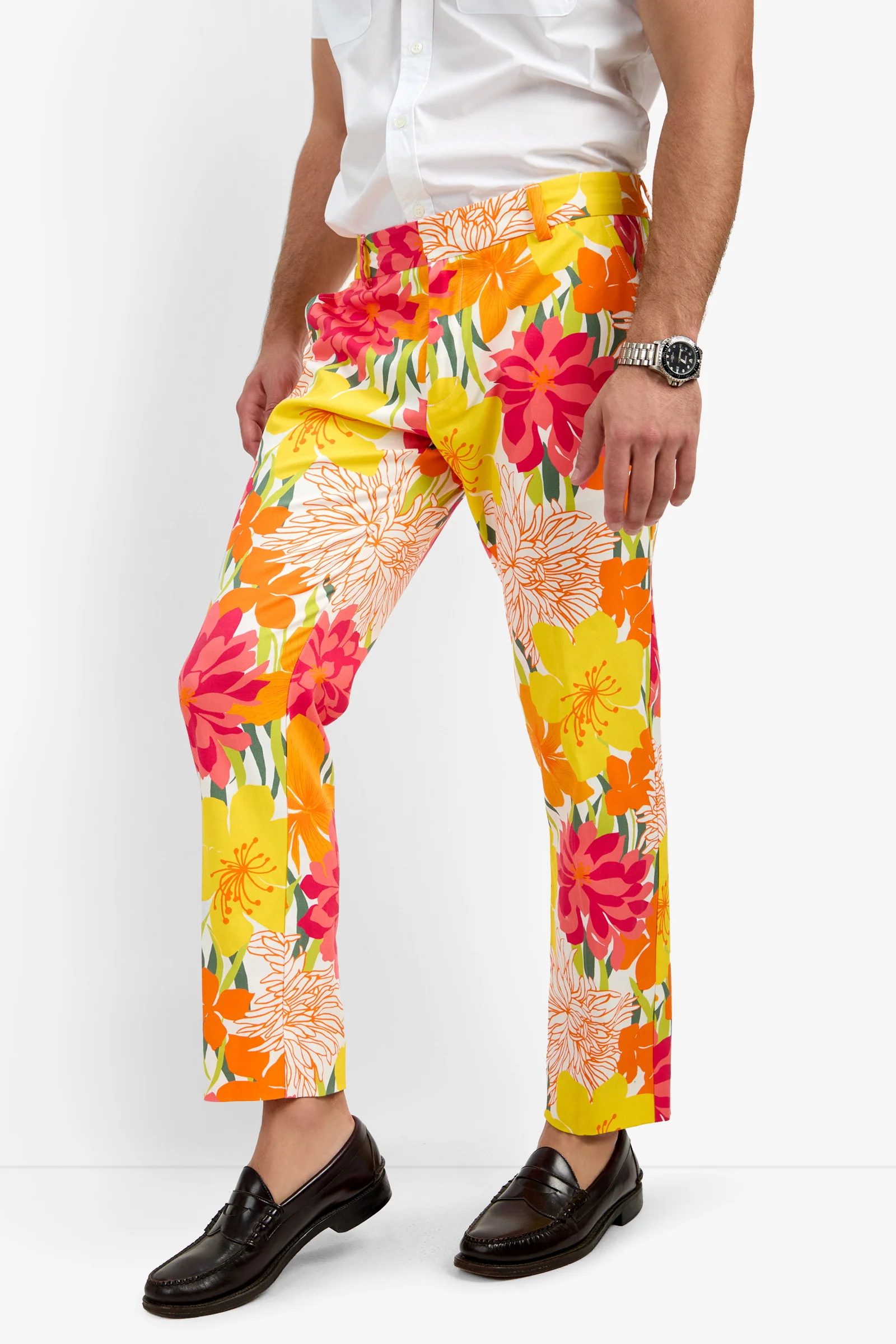 Clyde Slim Trouser - Como Herringbone - Image 4