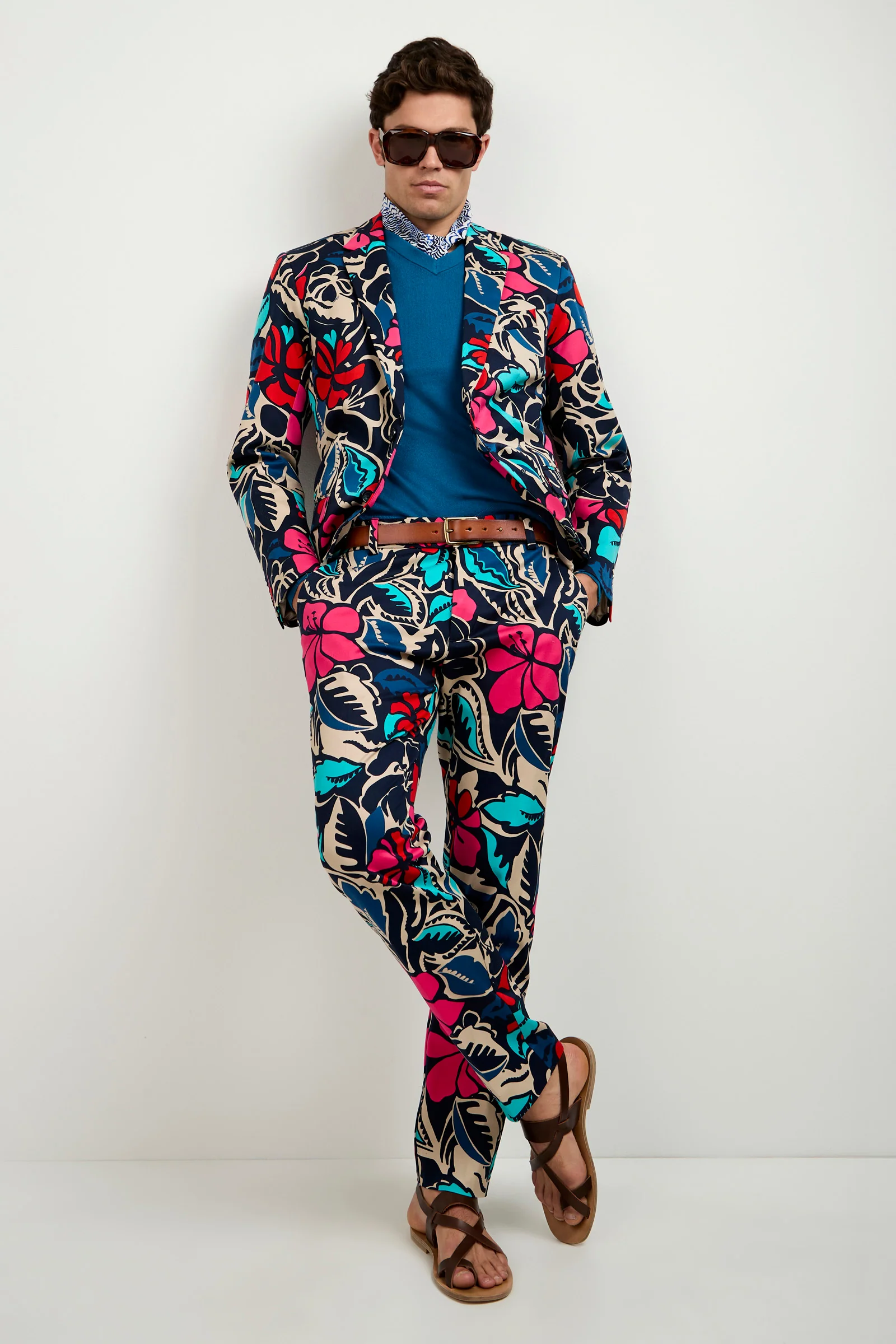 Clyde Slim Trouser - Copacabana