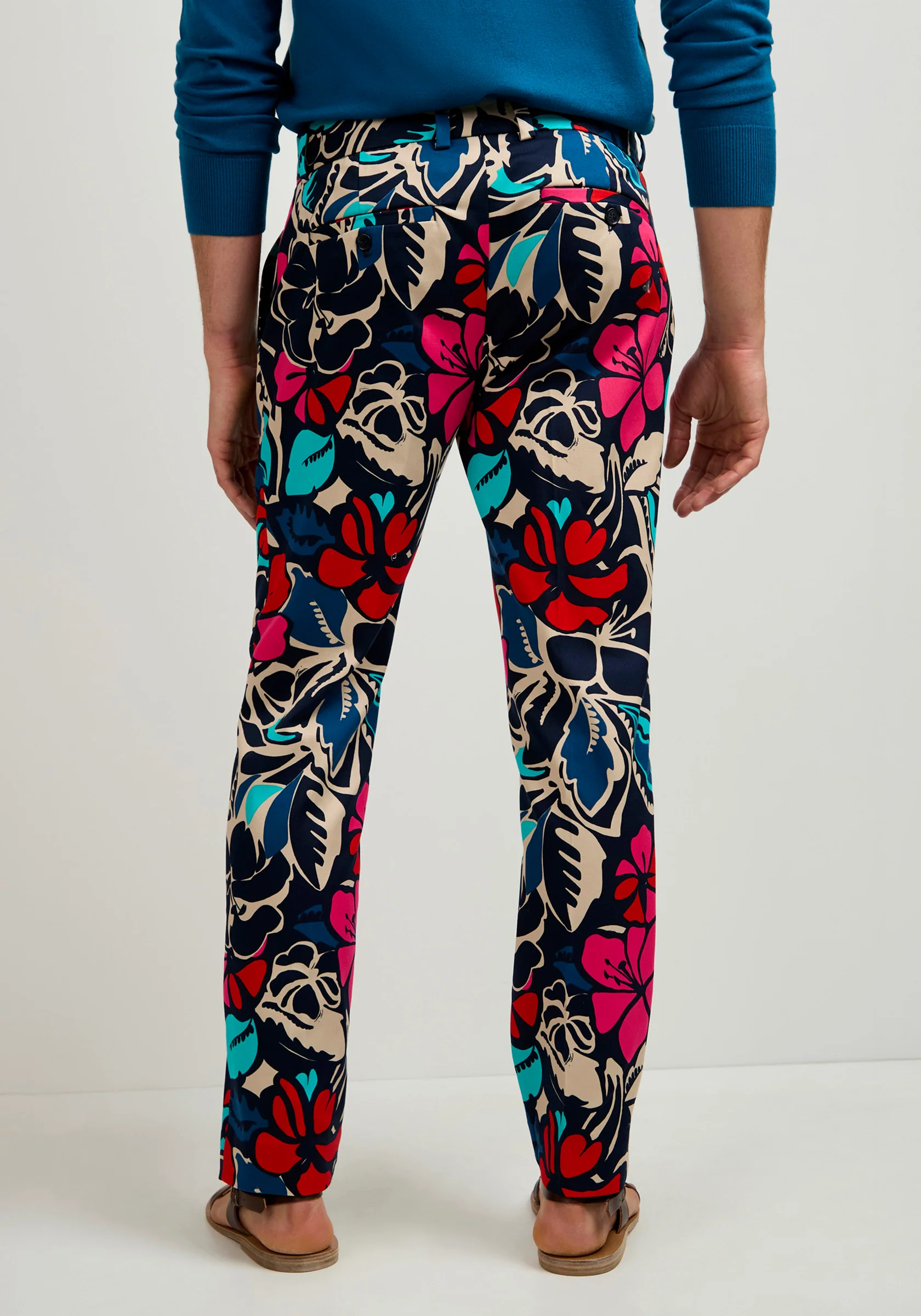 Clyde Slim Trouser - Copacabana - Image 4
