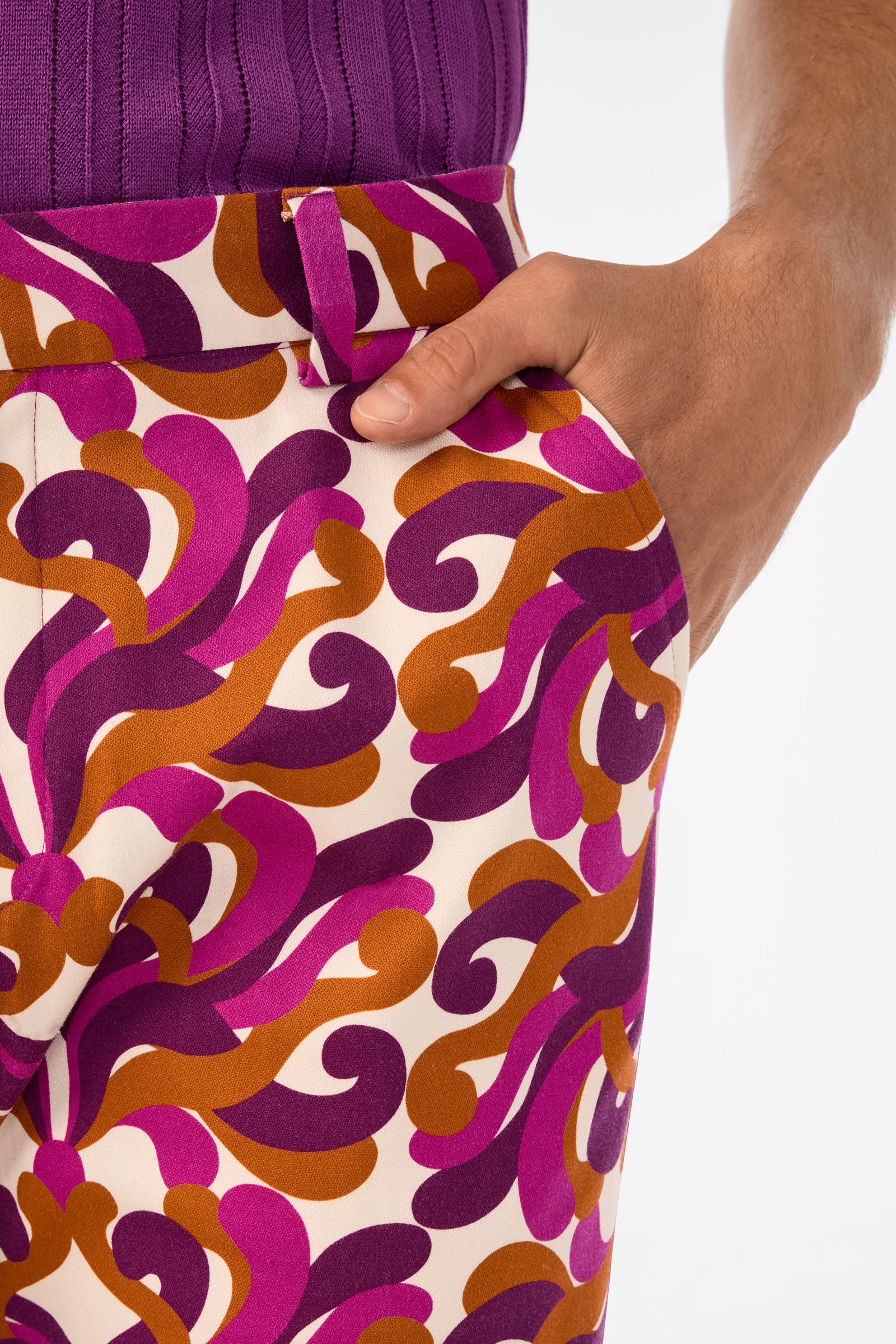 Clyde Slim Trouser - Dewdrop - Image 5