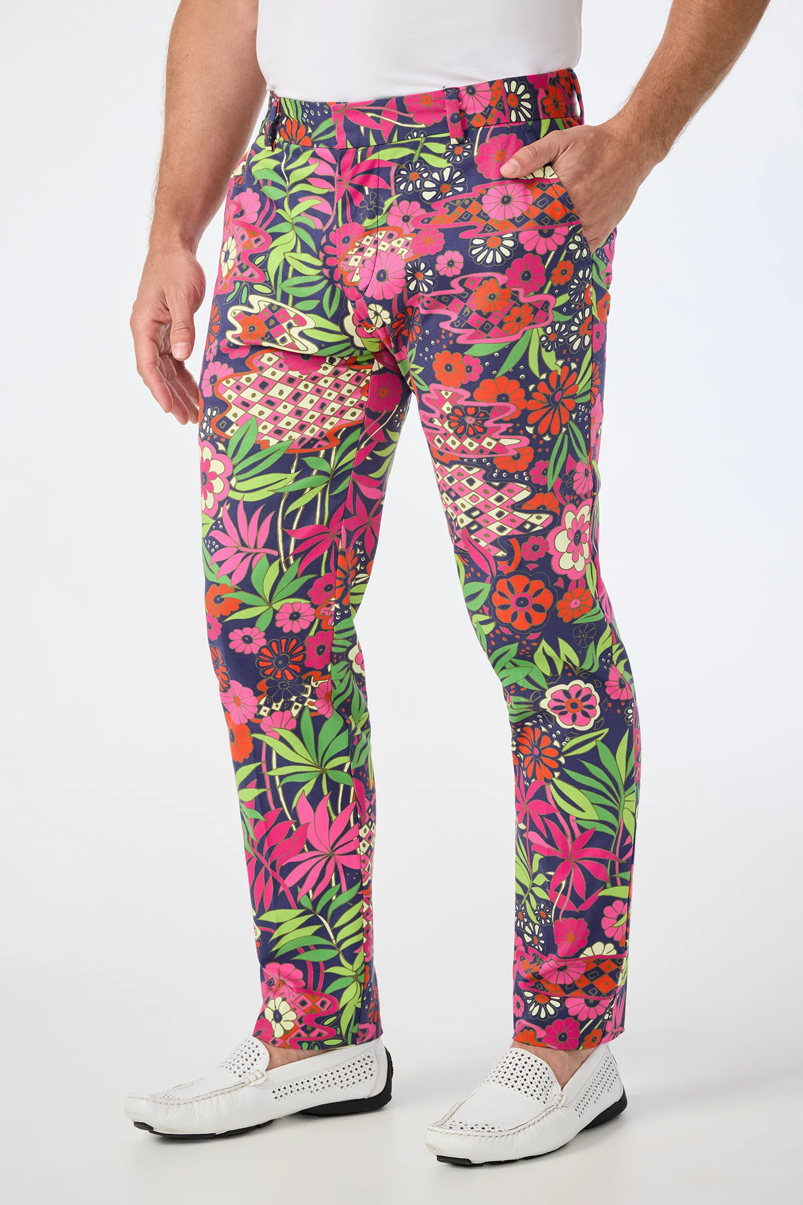 Clyde Slim Trouser - Fumi Floral - Image 3