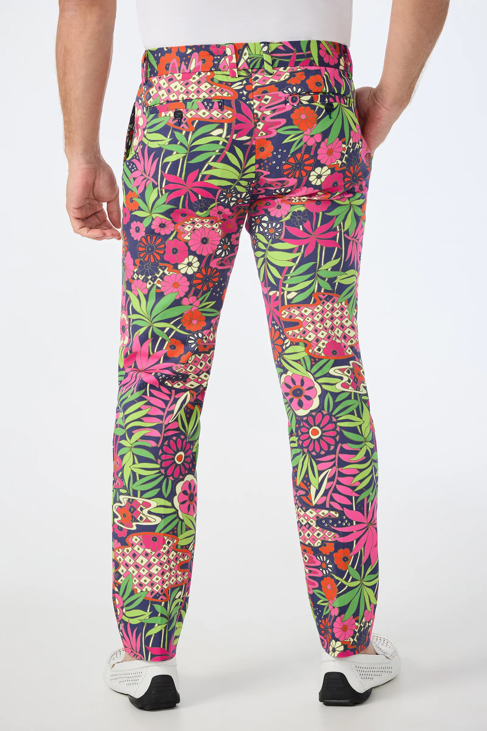 Clyde Slim Trouser - Fumi Floral - Image 4