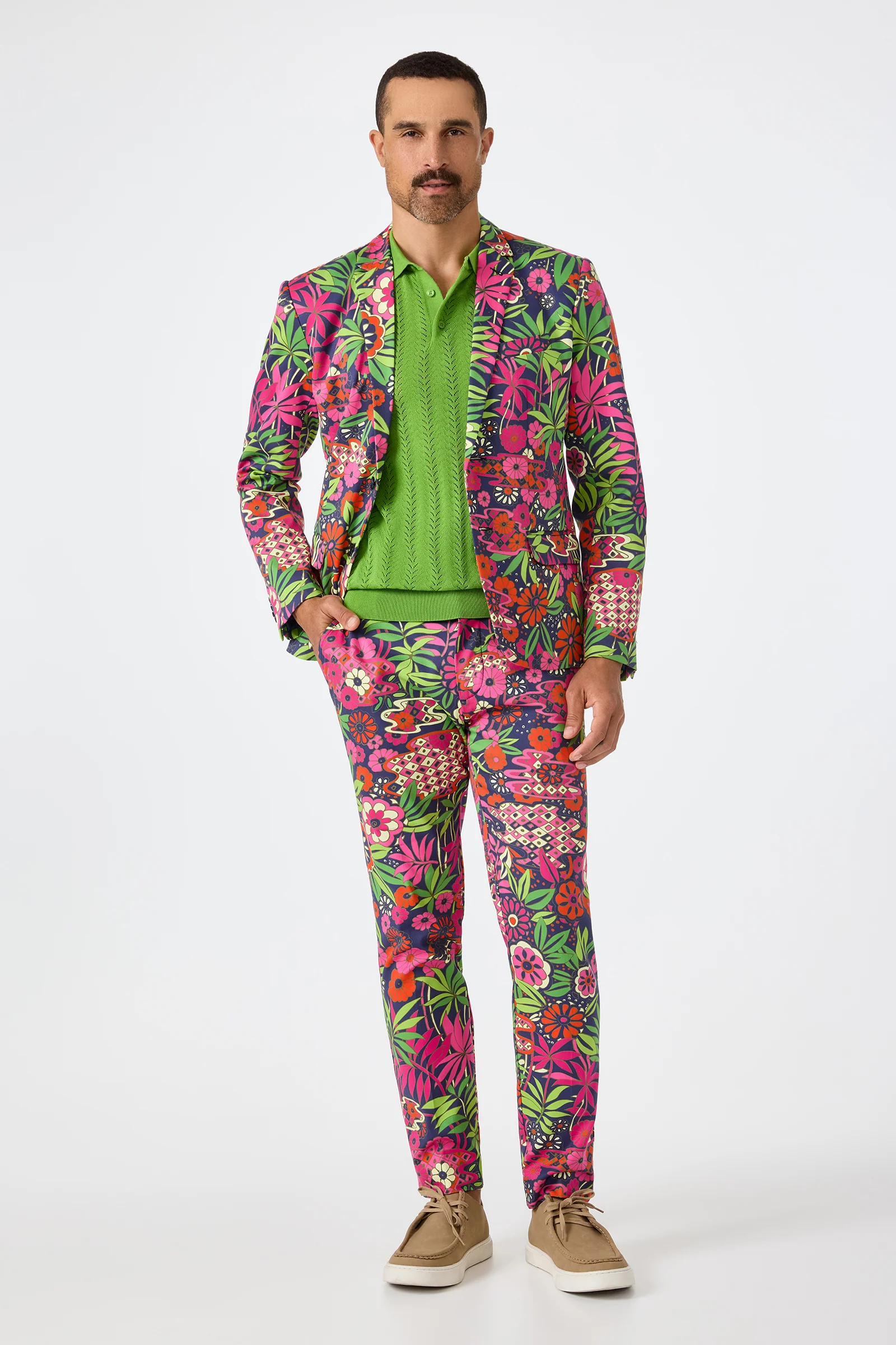 Clyde Slim Trouser - Fumi Floral - Image 5