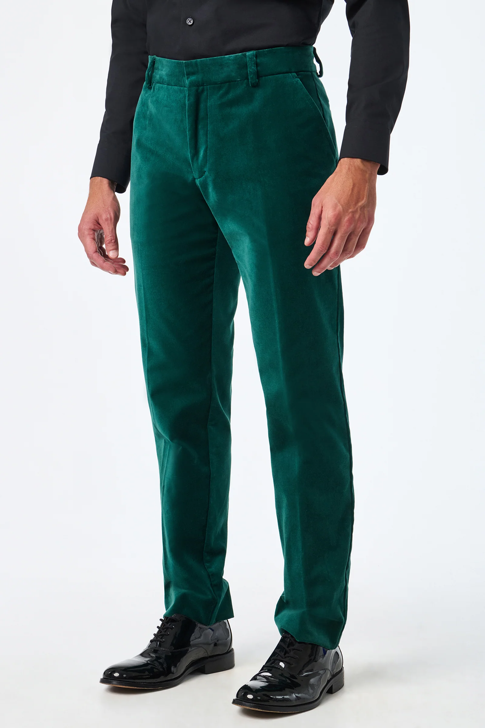 Clyde Slim Velvet Trouser - Image 3