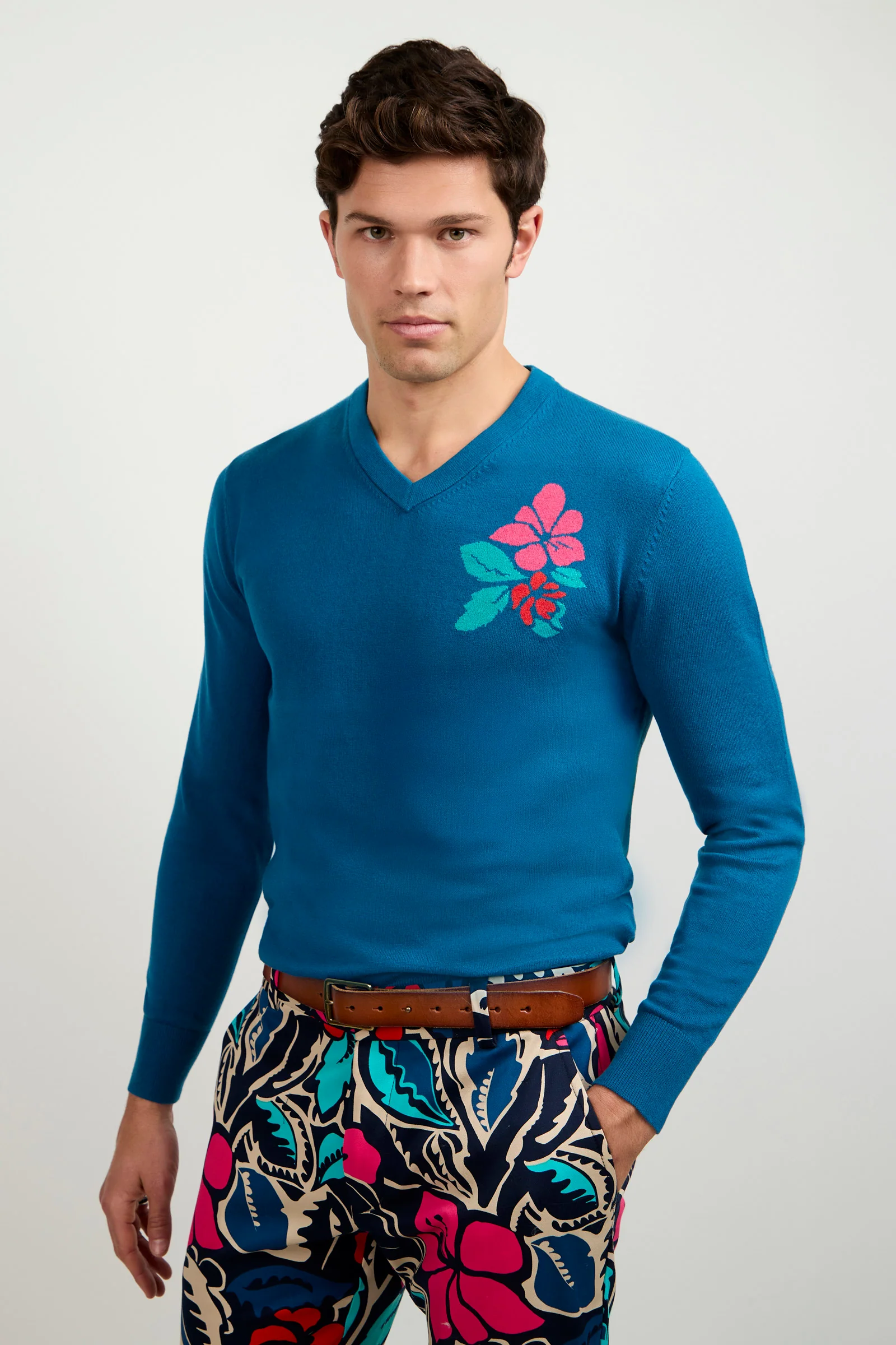 Copacabana V-Neck Sweater - Image 2