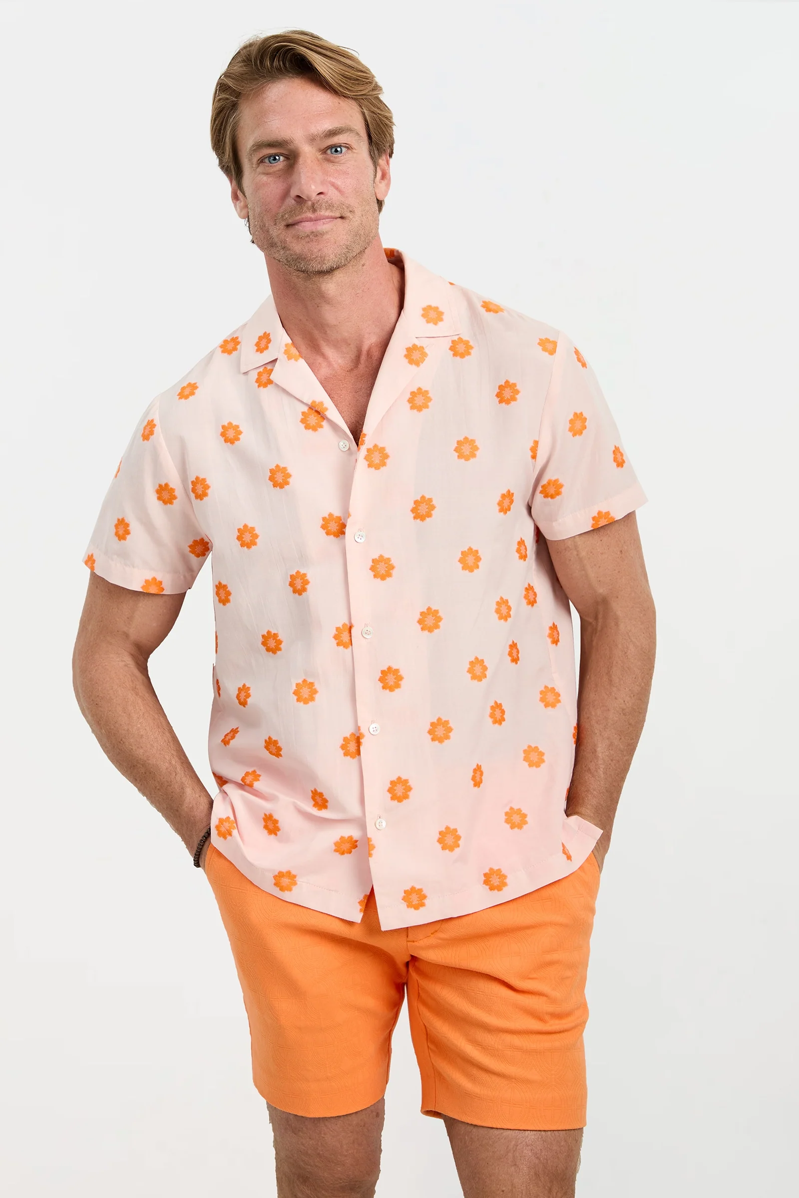 Felix Camp Shirt - Daisy Dots - Image 2