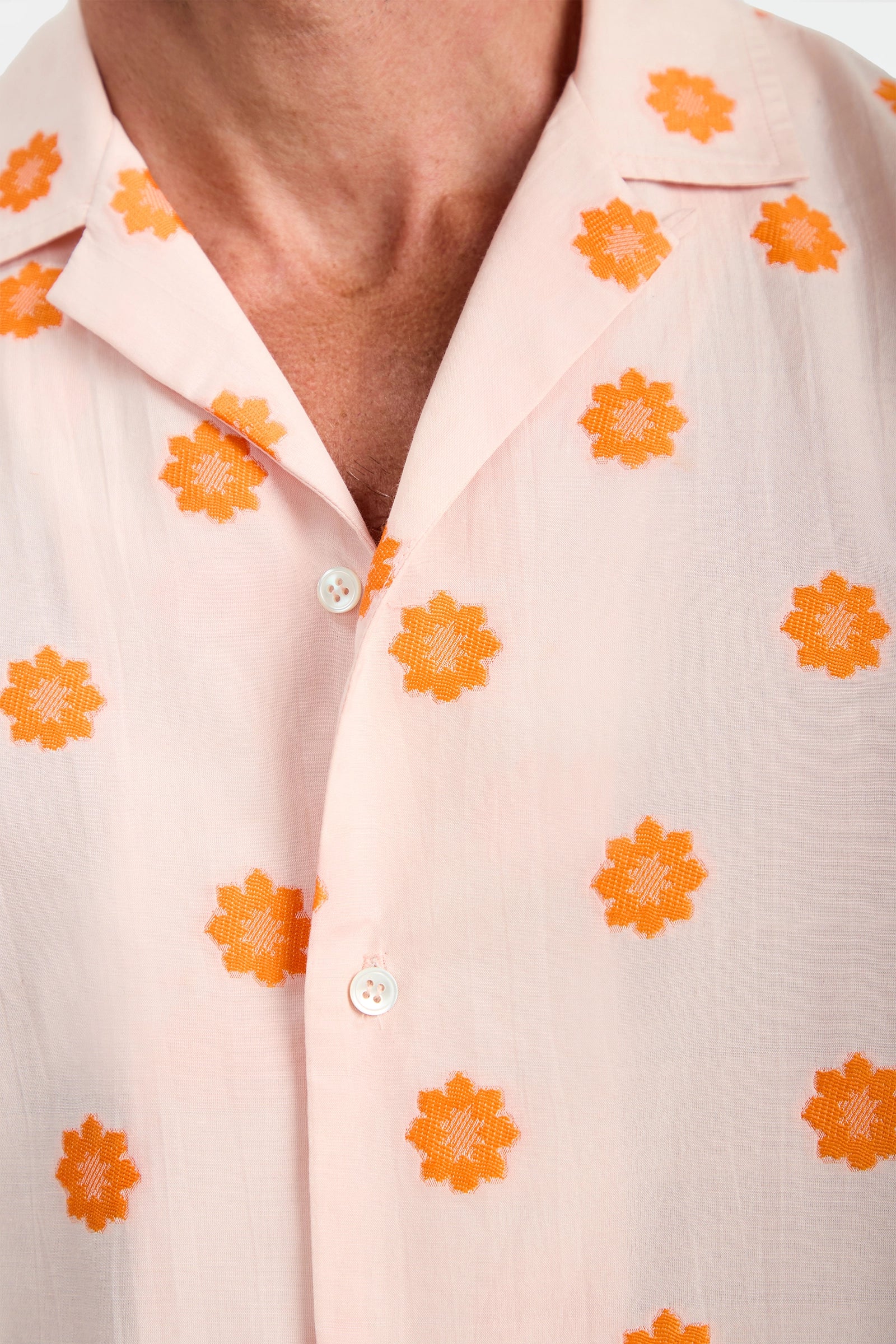 Felix Camp Shirt - Daisy Dots - Image 4