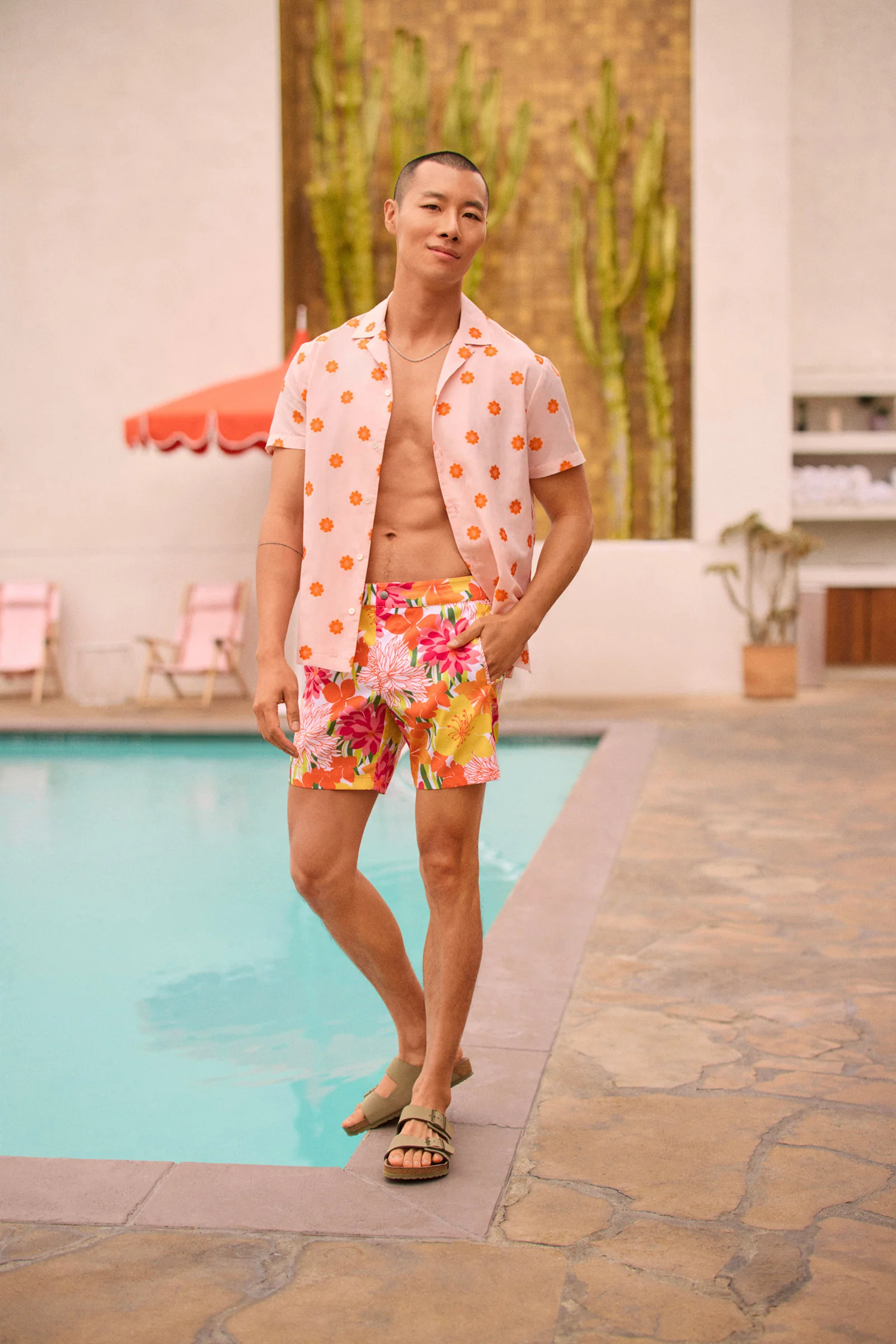 Felix Camp Shirt - Daisy Dots - Image 6