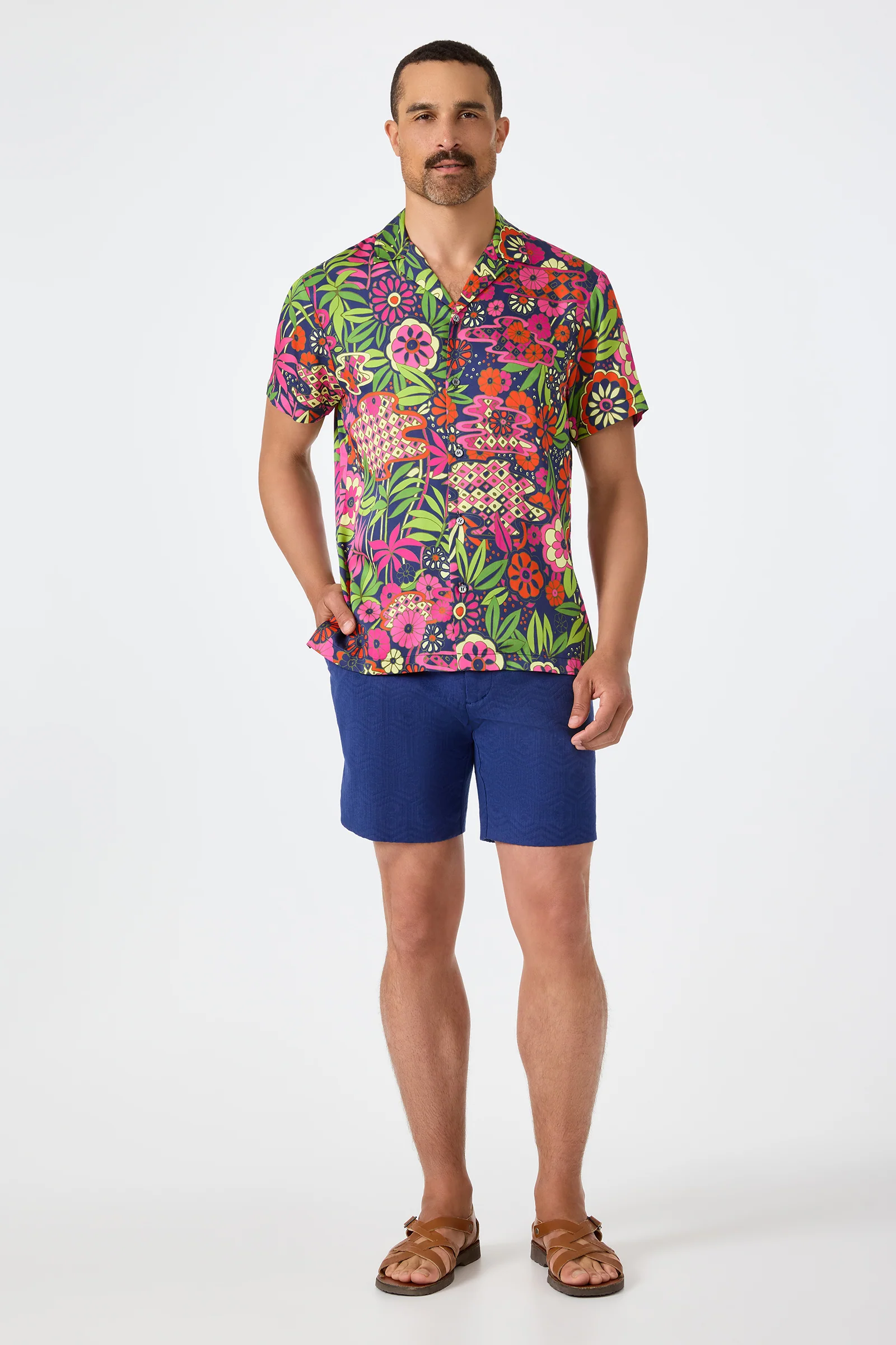 Felix Camp Shirt - Fumi Floral - Image 2
