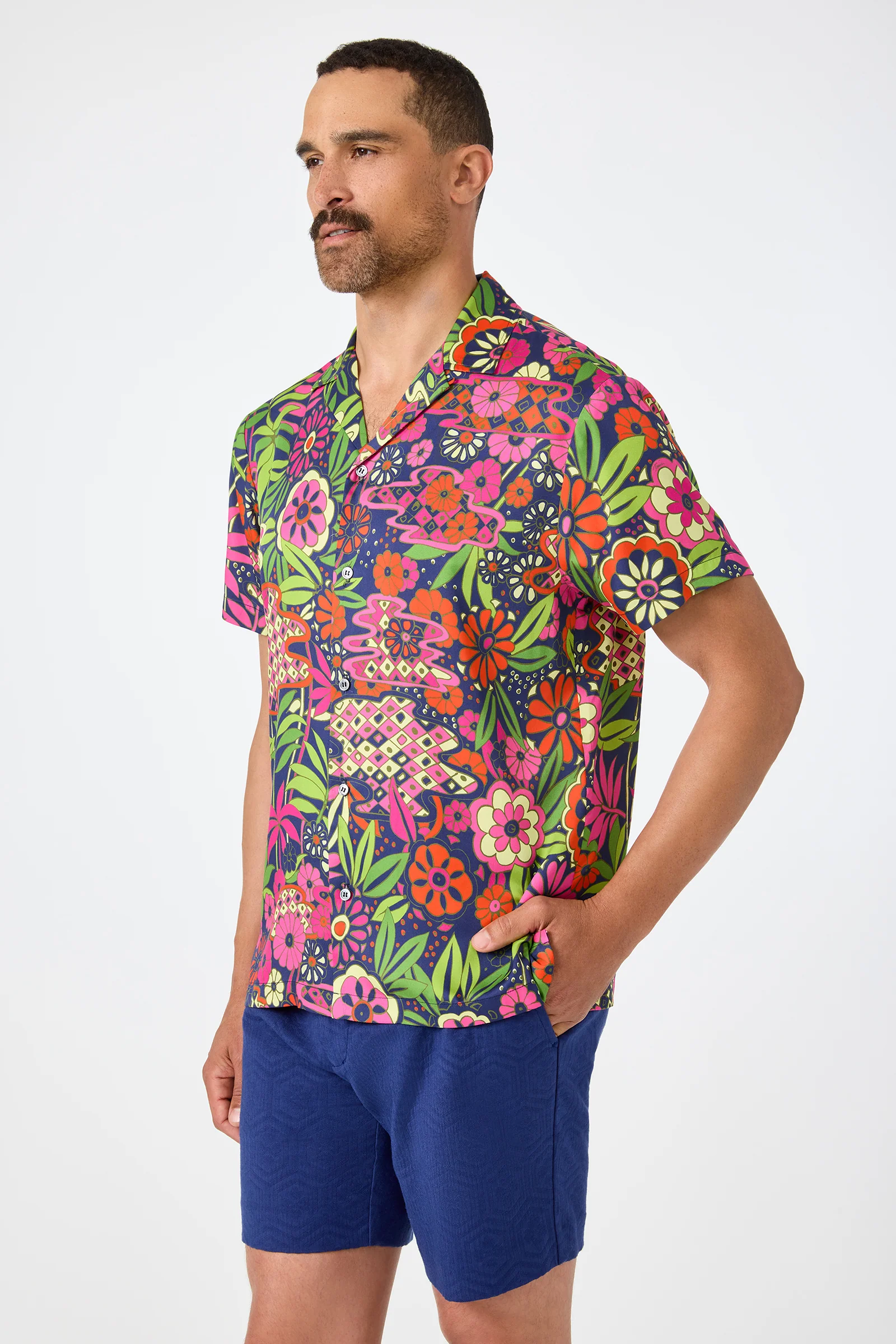 Felix Camp Shirt - Fumi Floral - Image 3