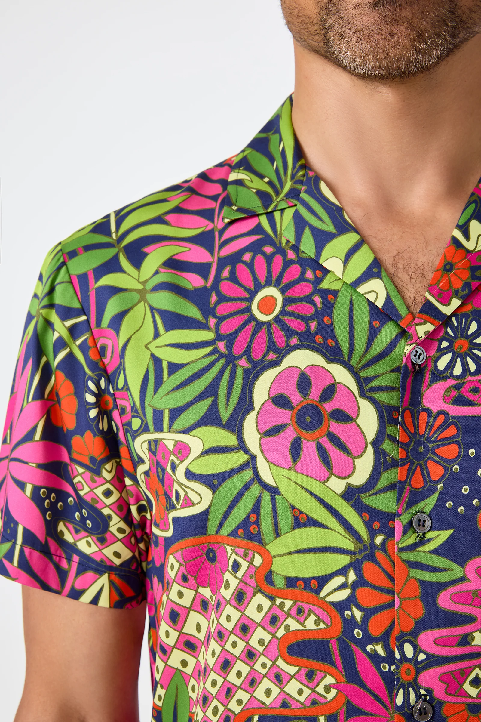 Felix Camp Shirt - Fumi Floral - Image 5