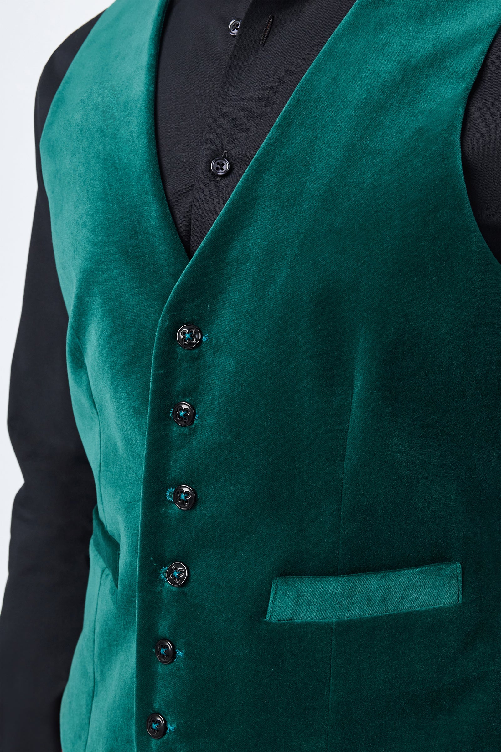 Irving Velvet Vest - Image 5