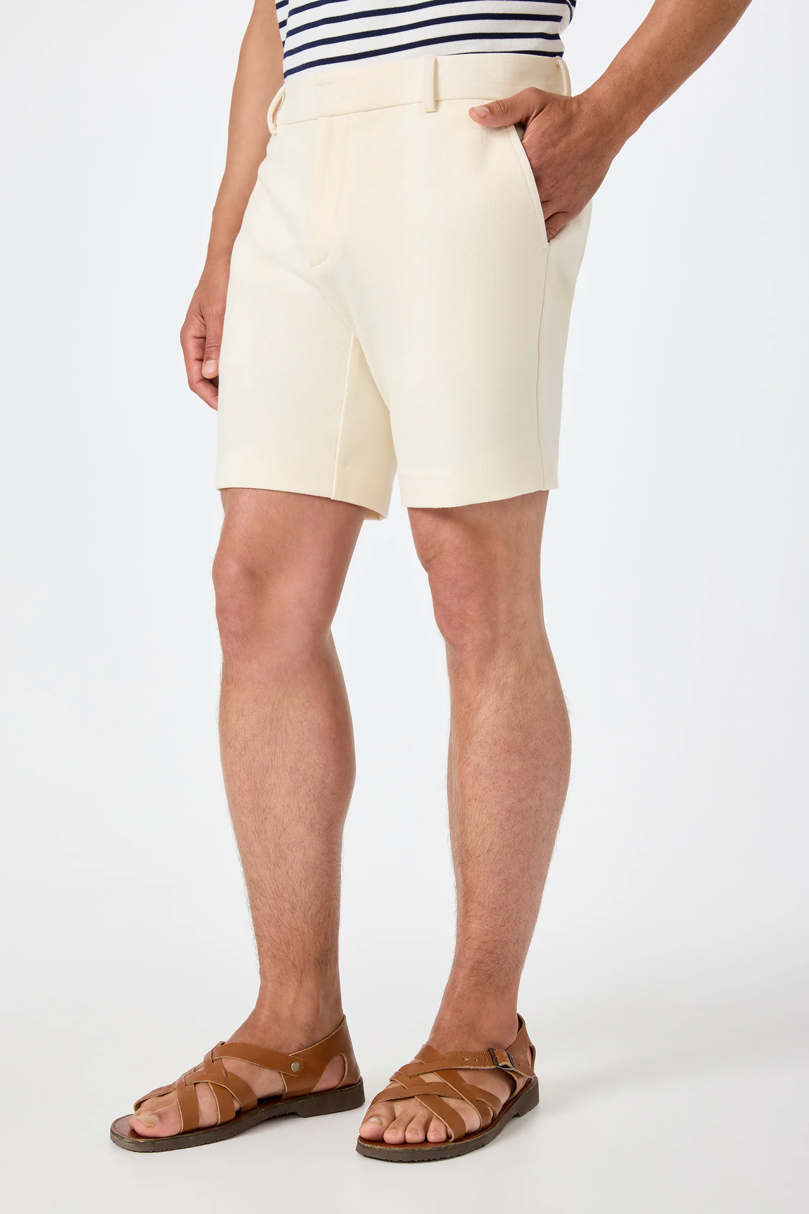 Lawrence Short - Ecru - Image 3