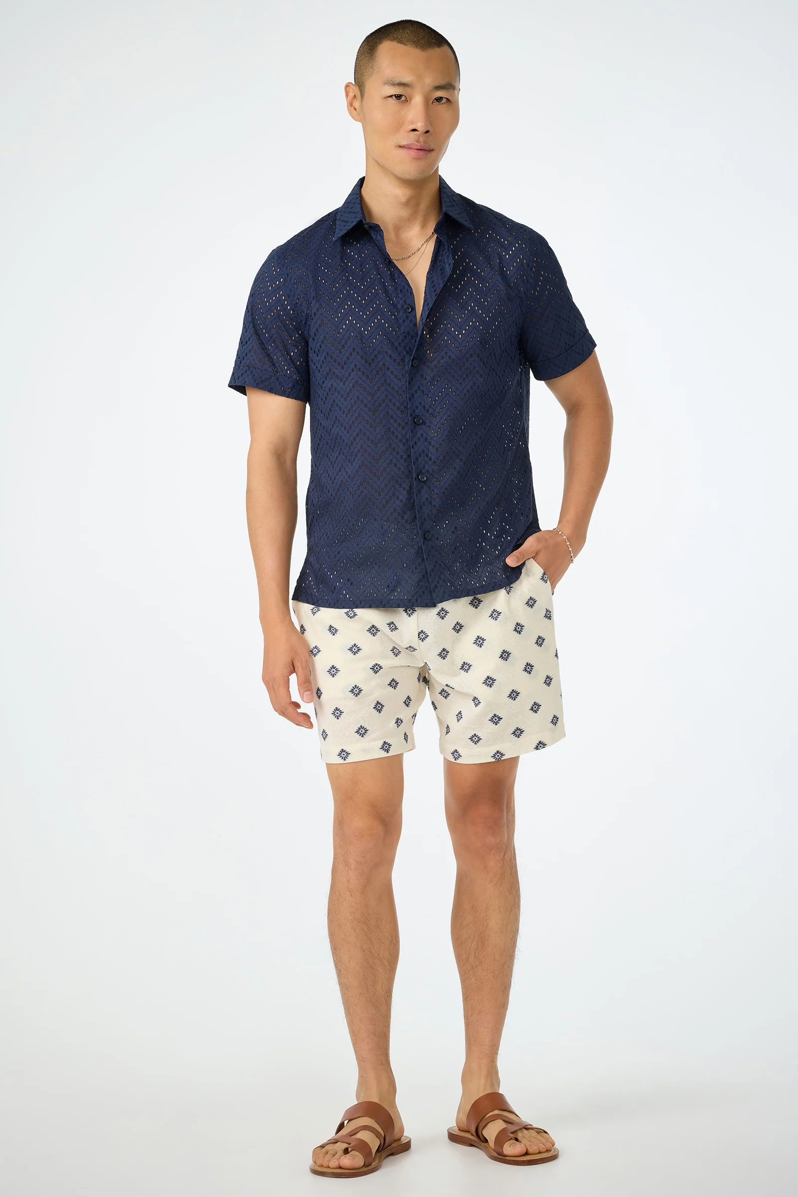Shoreline Short - Foulard Gauze - Image 2