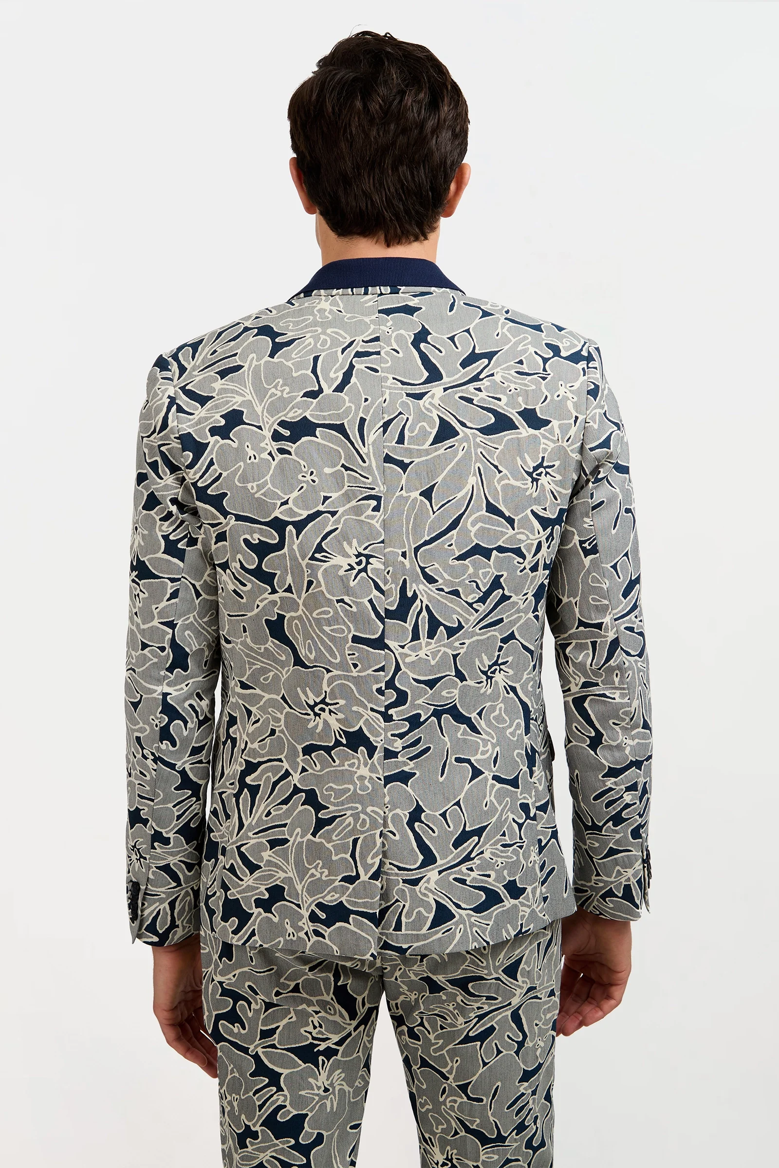 Thurston Blazer - Artsy Floral Jacquard - Image 3
