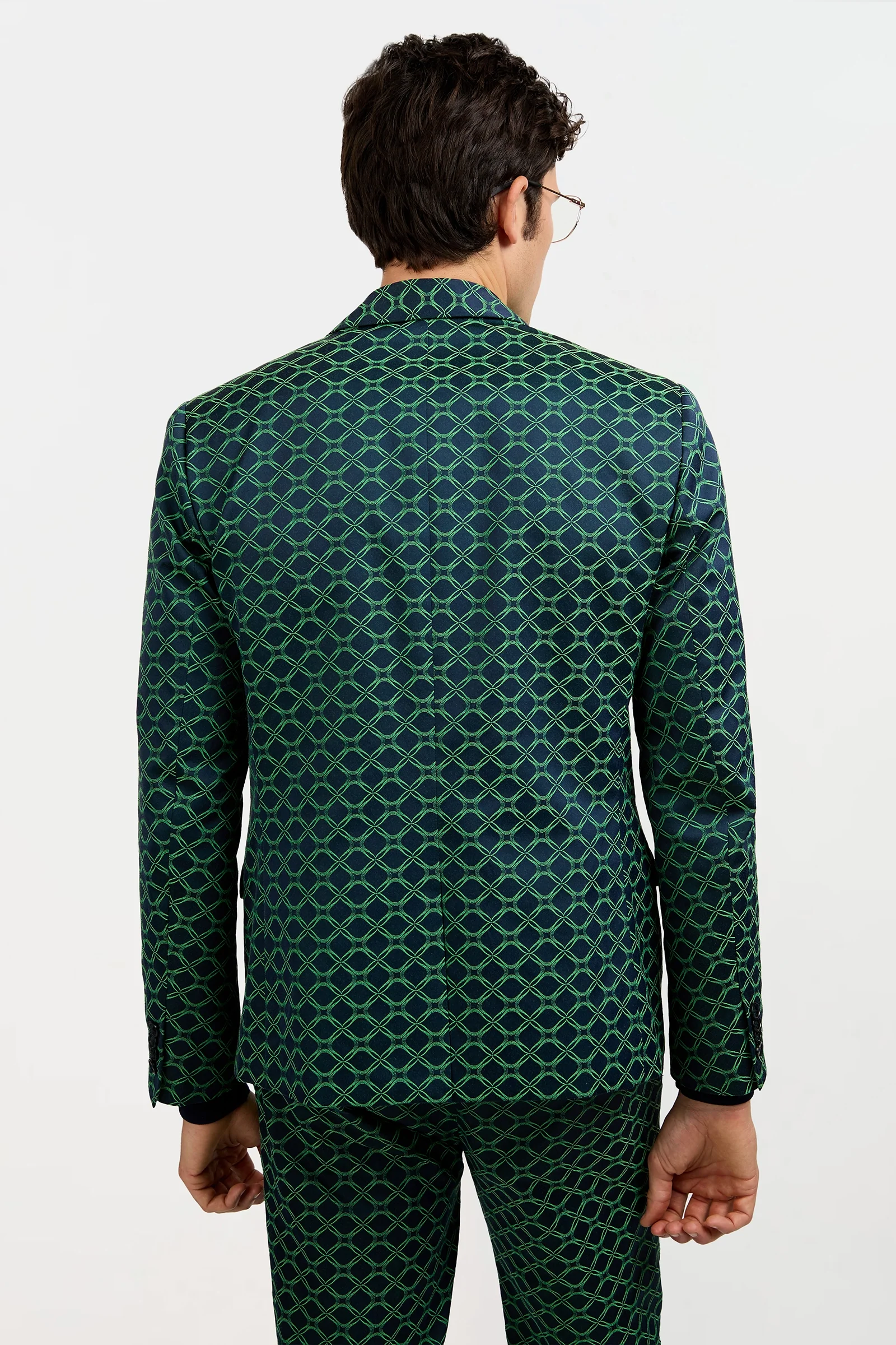 Thurston Blazer - Clover Geo Jacquard - Image 4