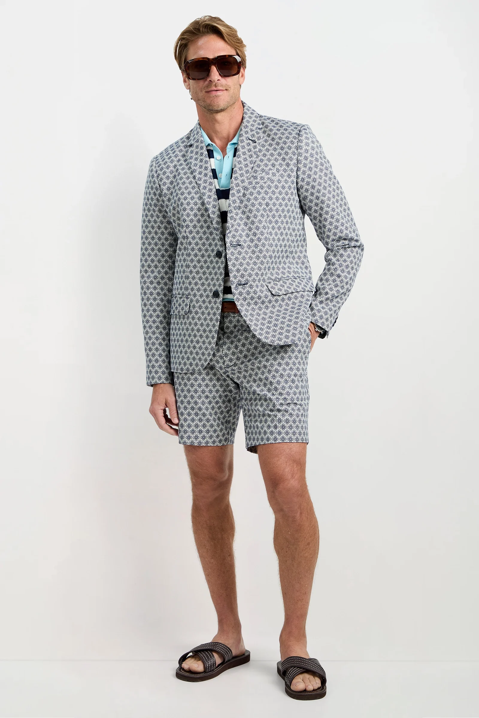 Thurston Blazer - Daisy Jacquard