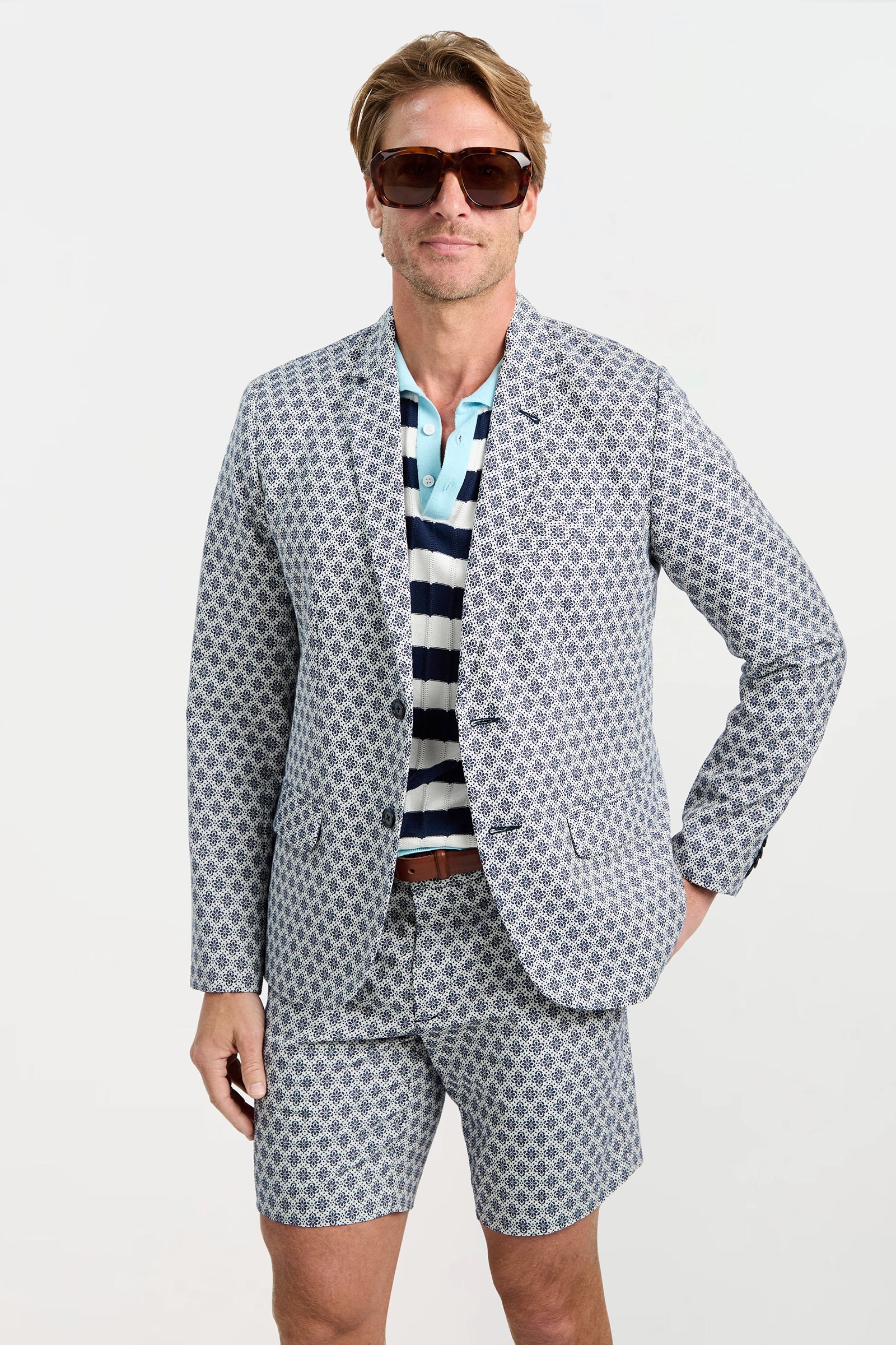 Thurston Blazer - Daisy Jacquard - Image 2