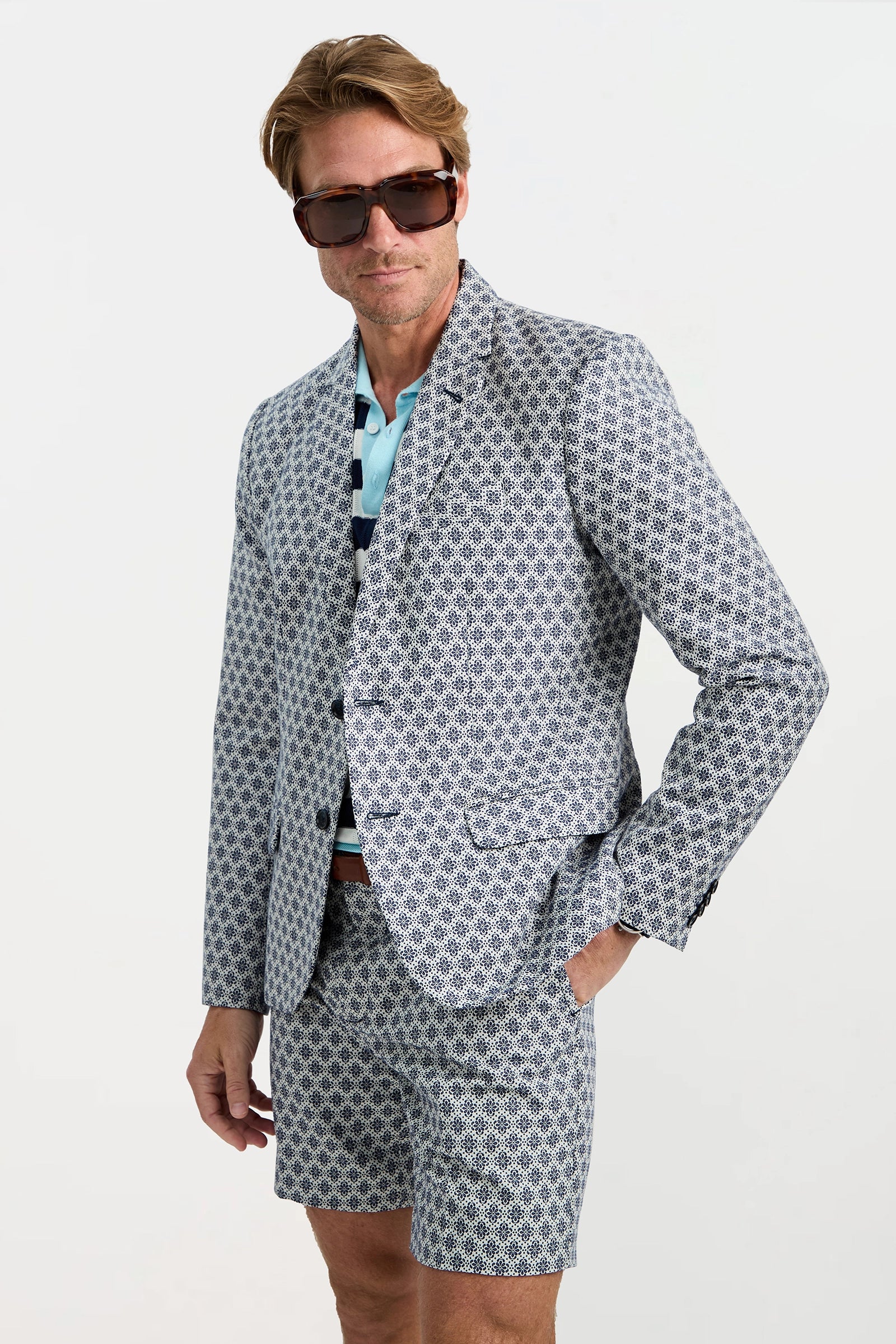 Thurston Blazer - Daisy Jacquard - Image 3