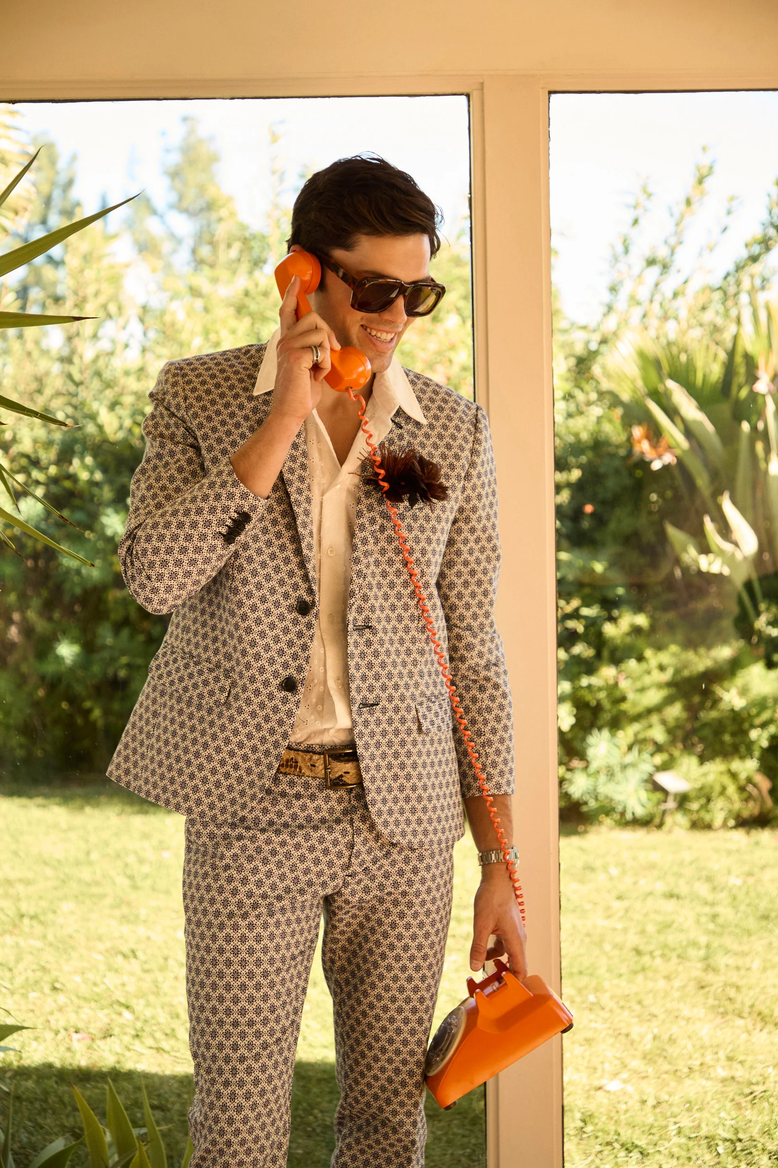 Thurston Blazer - Daisy Jacquard - Image 6