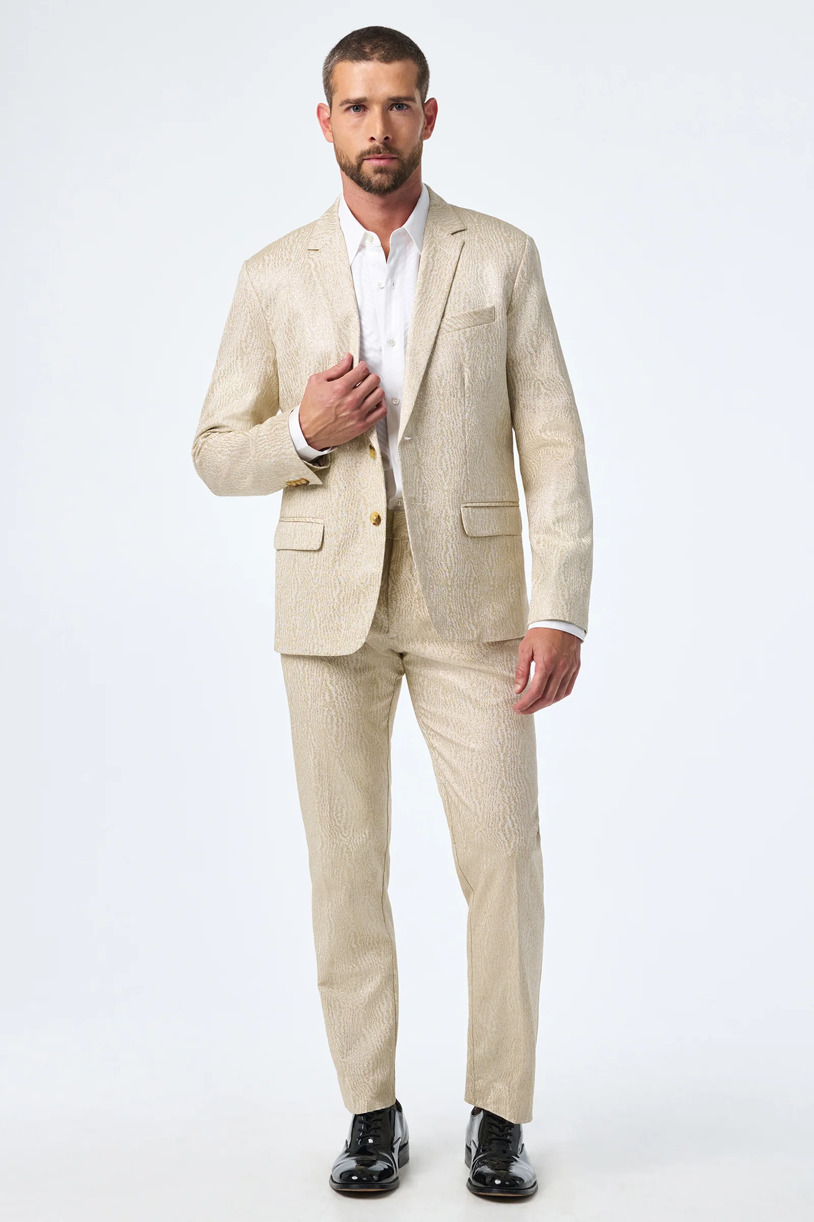 Thurston Blazer - Gold Moire - Image 2