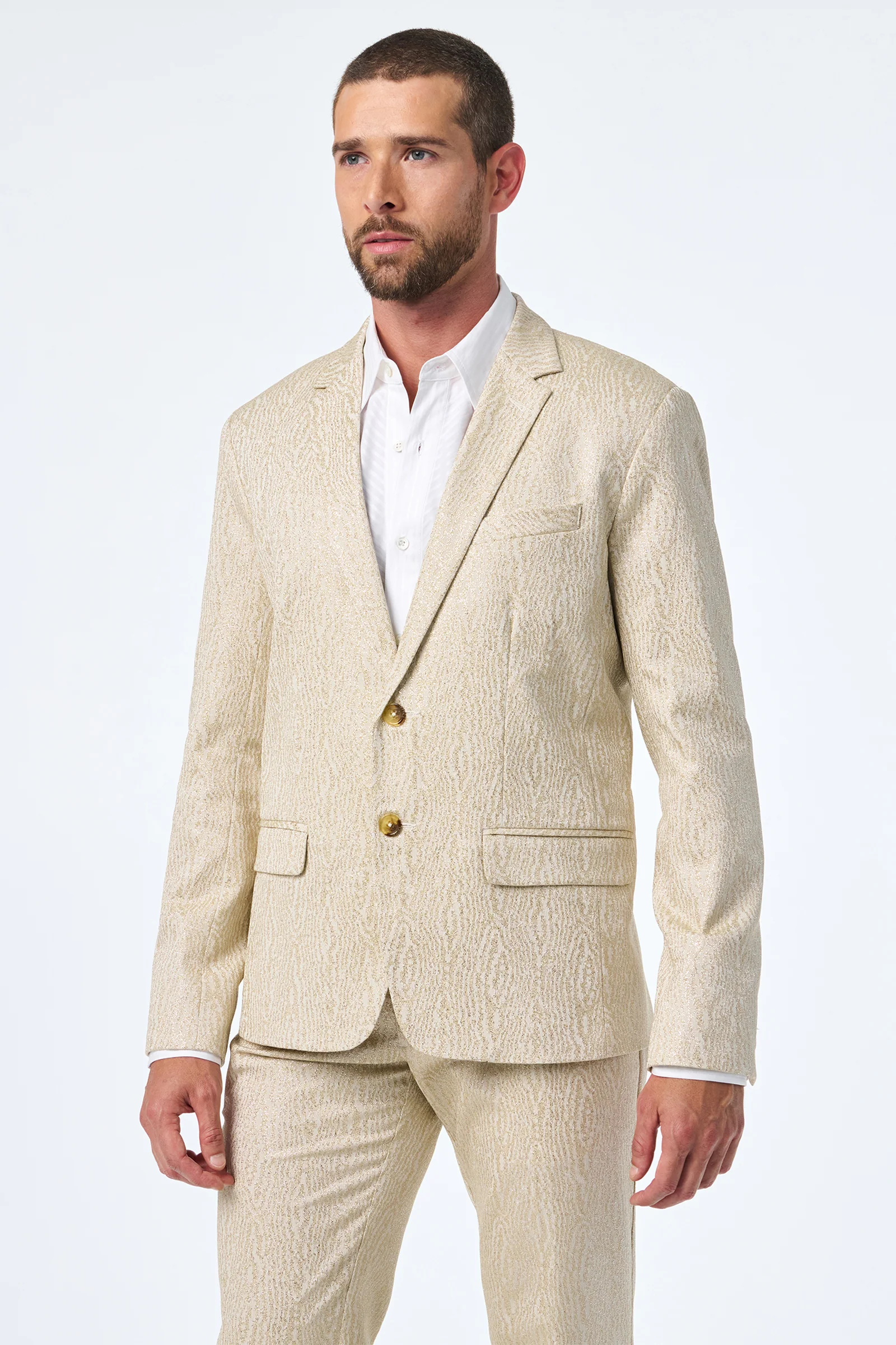 Thurston Blazer - Gold Moire - Image 3
