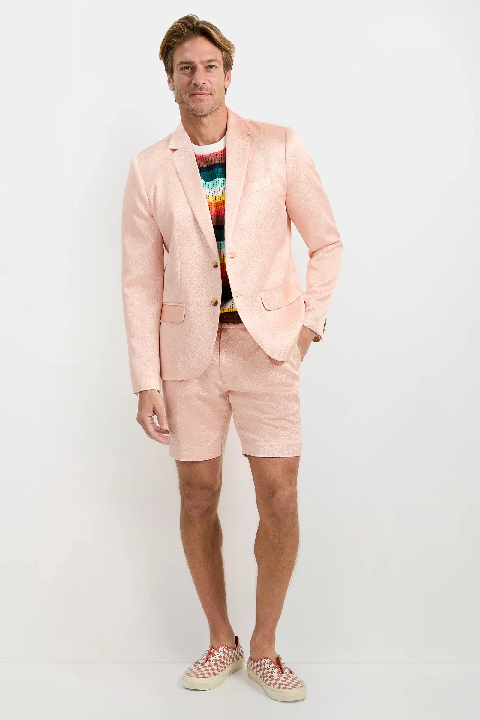 Thurston Blazer - Metallic Jacquard