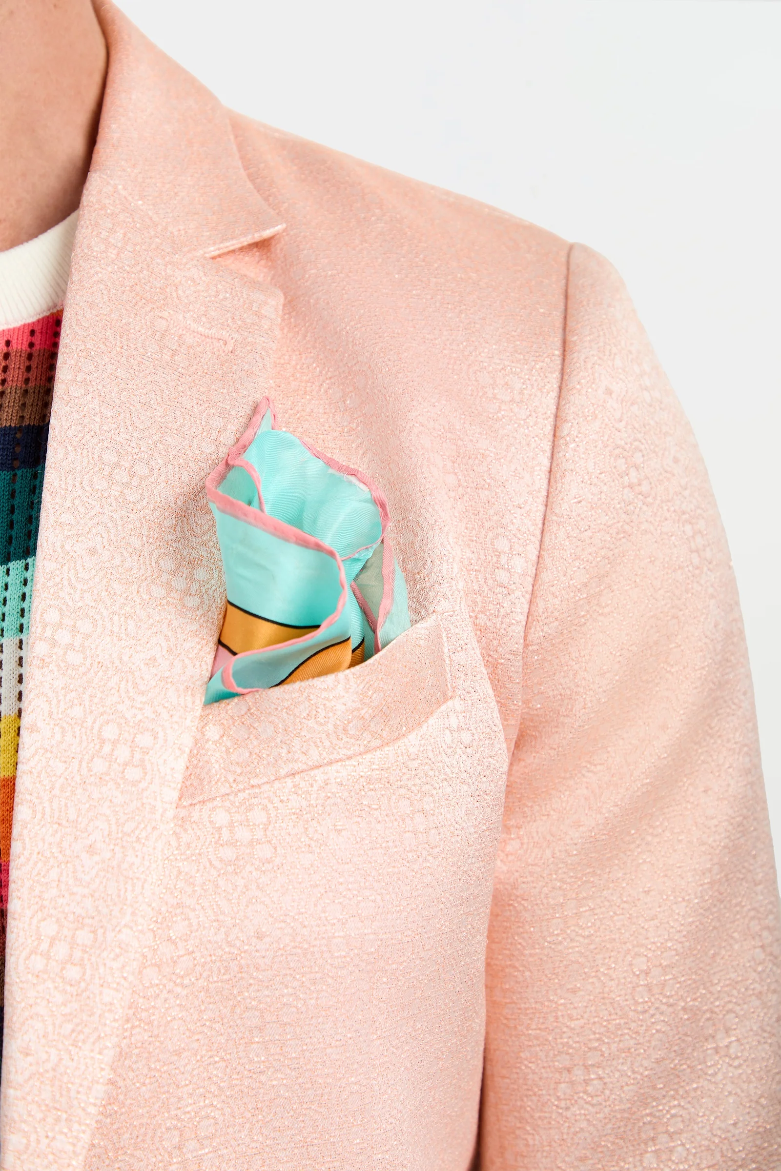 Thurston Blazer - Metallic Jacquard - Image 4