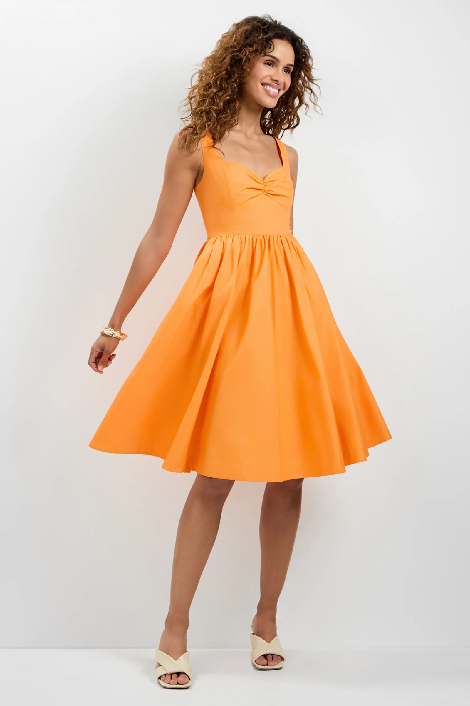 Mirabello Sweetheart Neck Midi Dress - Image 6