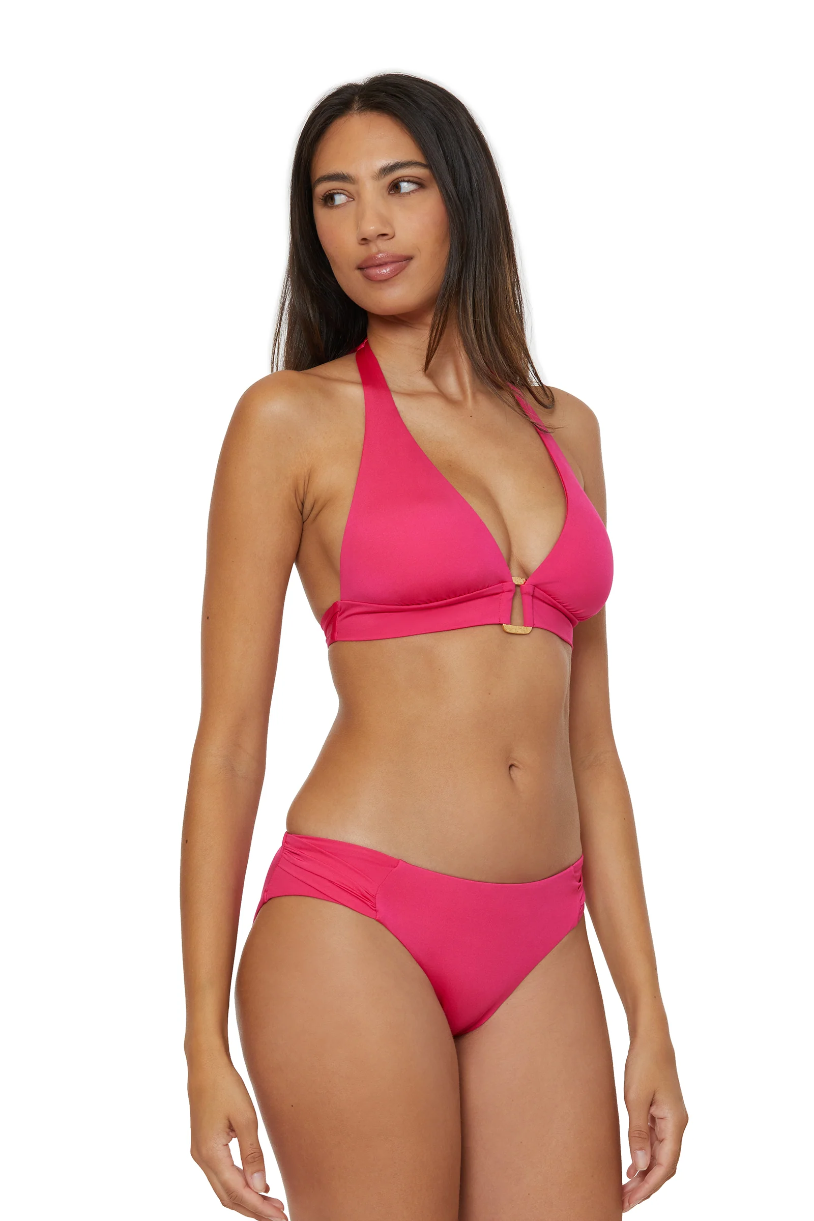 Monaco Banded Halter Swim Top - Image 5