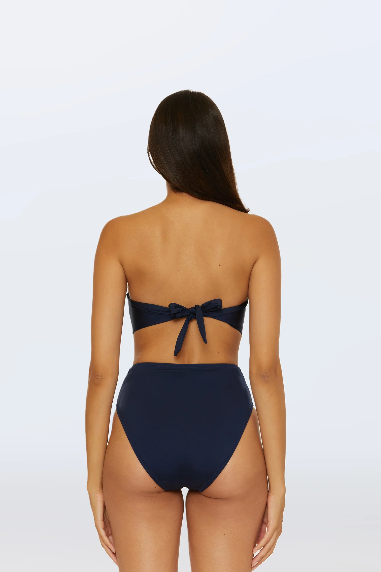 Monaco Pleated High-Waist Bikini Bottom - Image 2