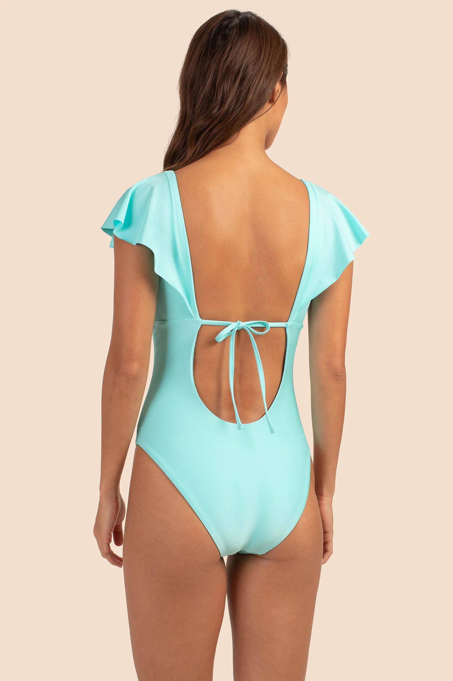 Monaco Solids Flutter Maillot - Image 2