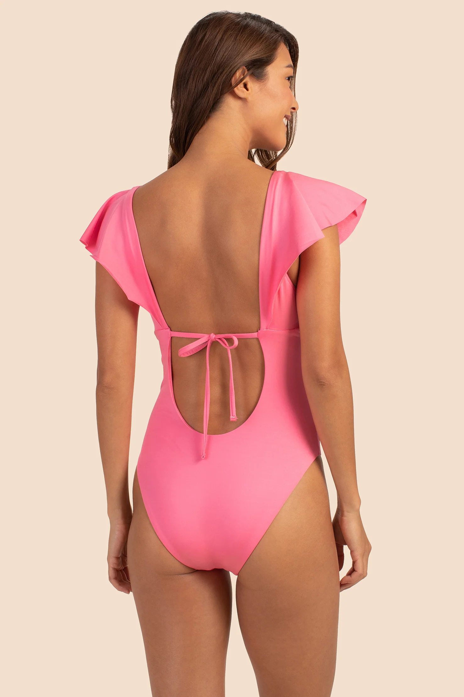 Monaco Solids Flutter Maillot - Image 6