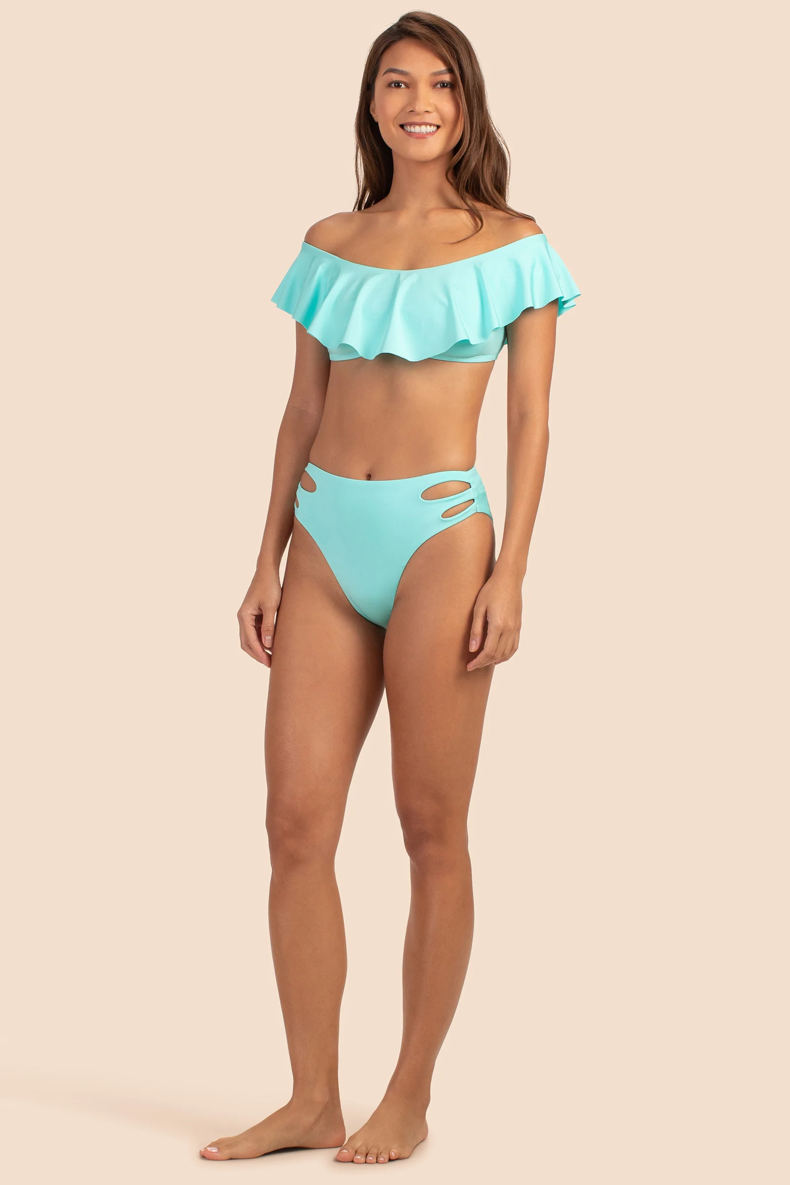 Monaco Solids Off The Shoulder Bandeau - Image 3