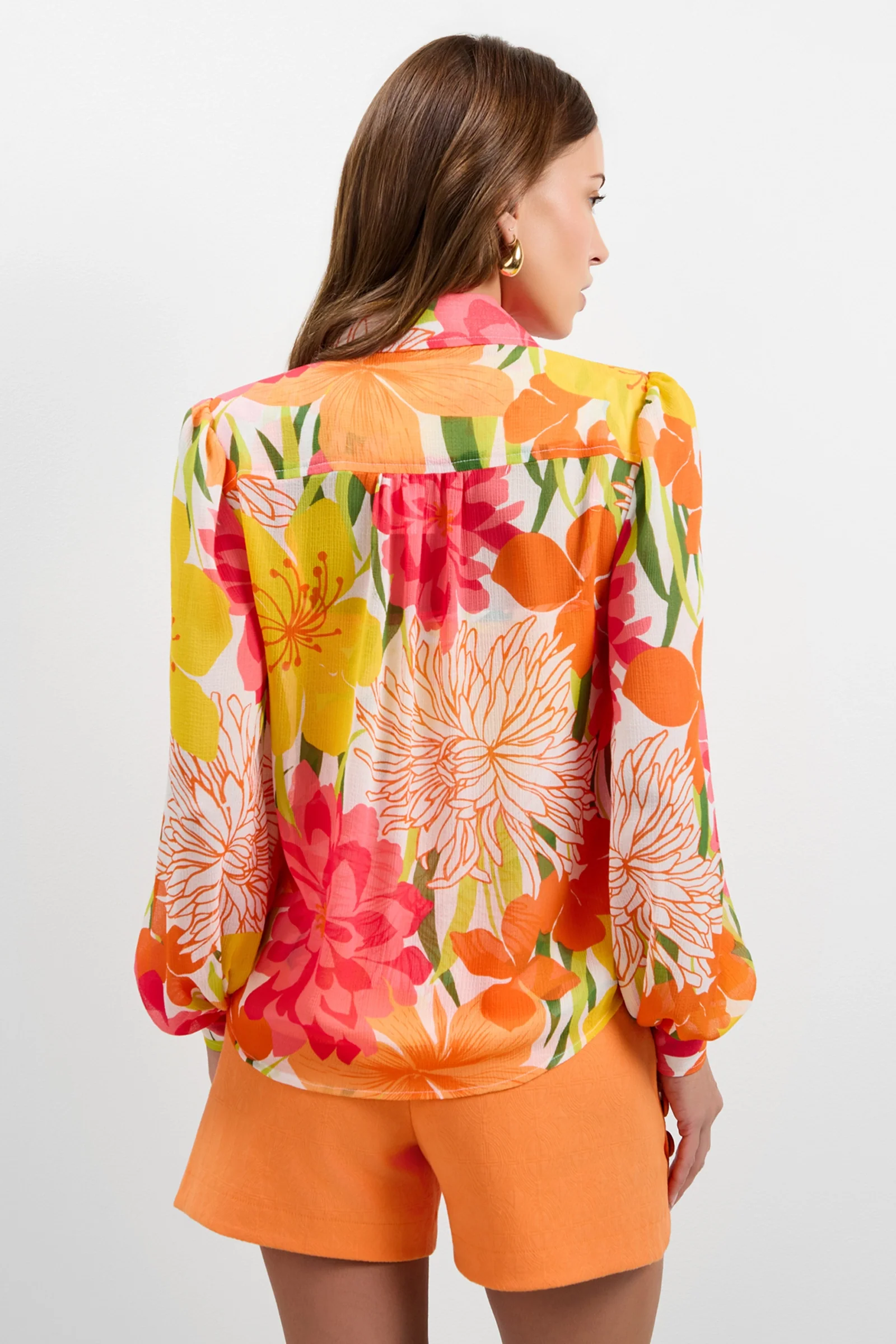 Monte Balloon Sleeve Top - Image 3