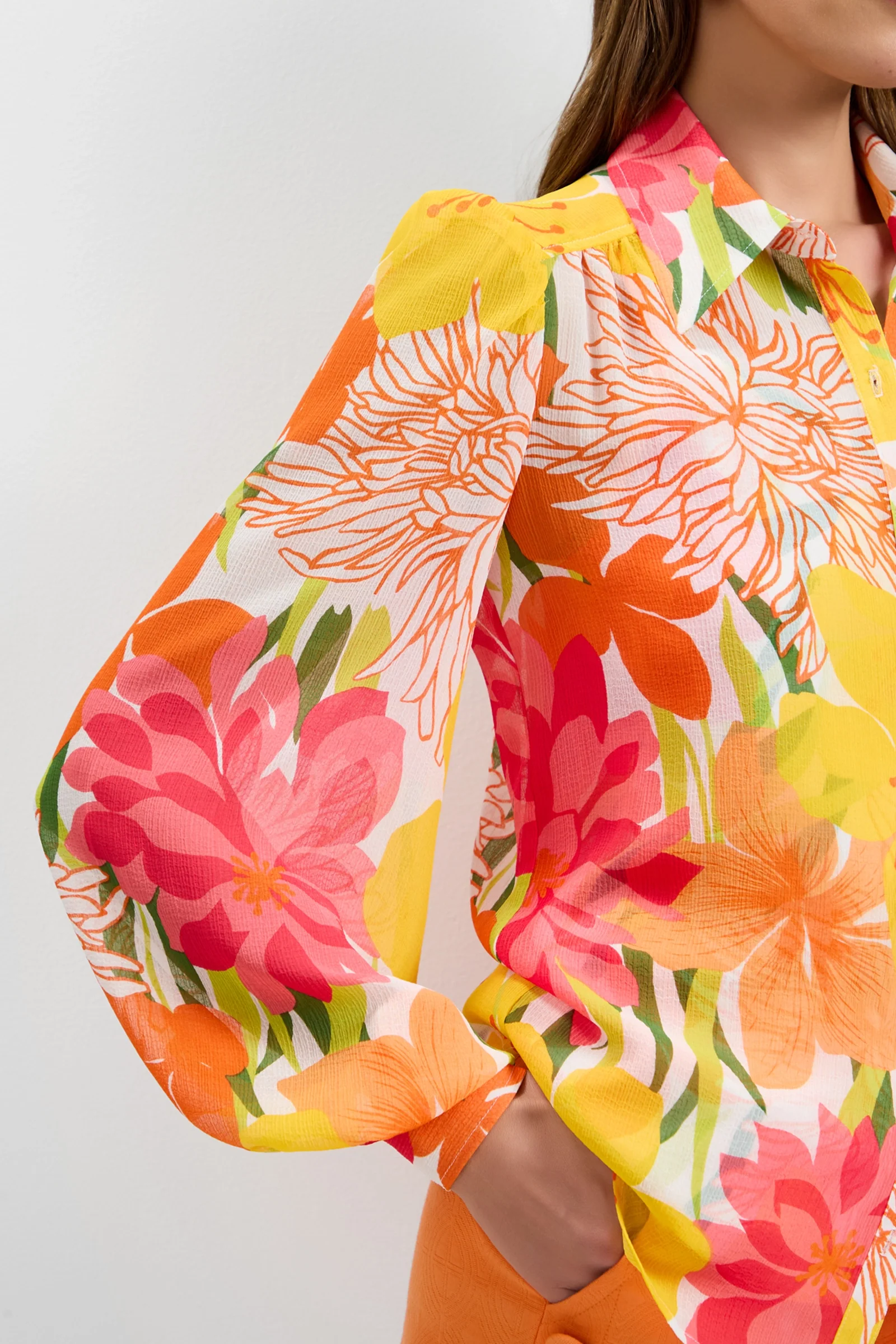 Monte Balloon Sleeve Top - Image 4