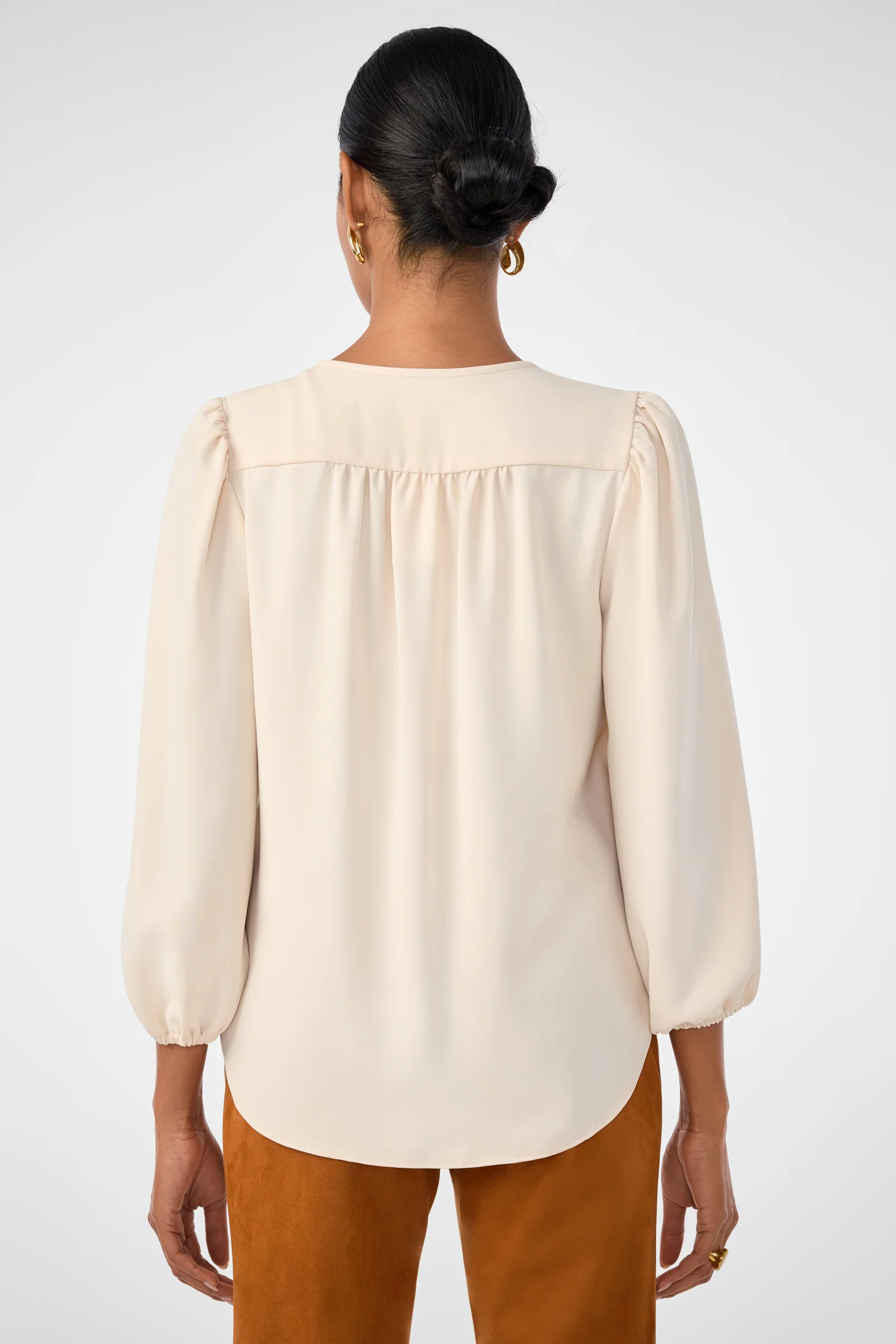 Morabi Split-Neck Top - Image 10