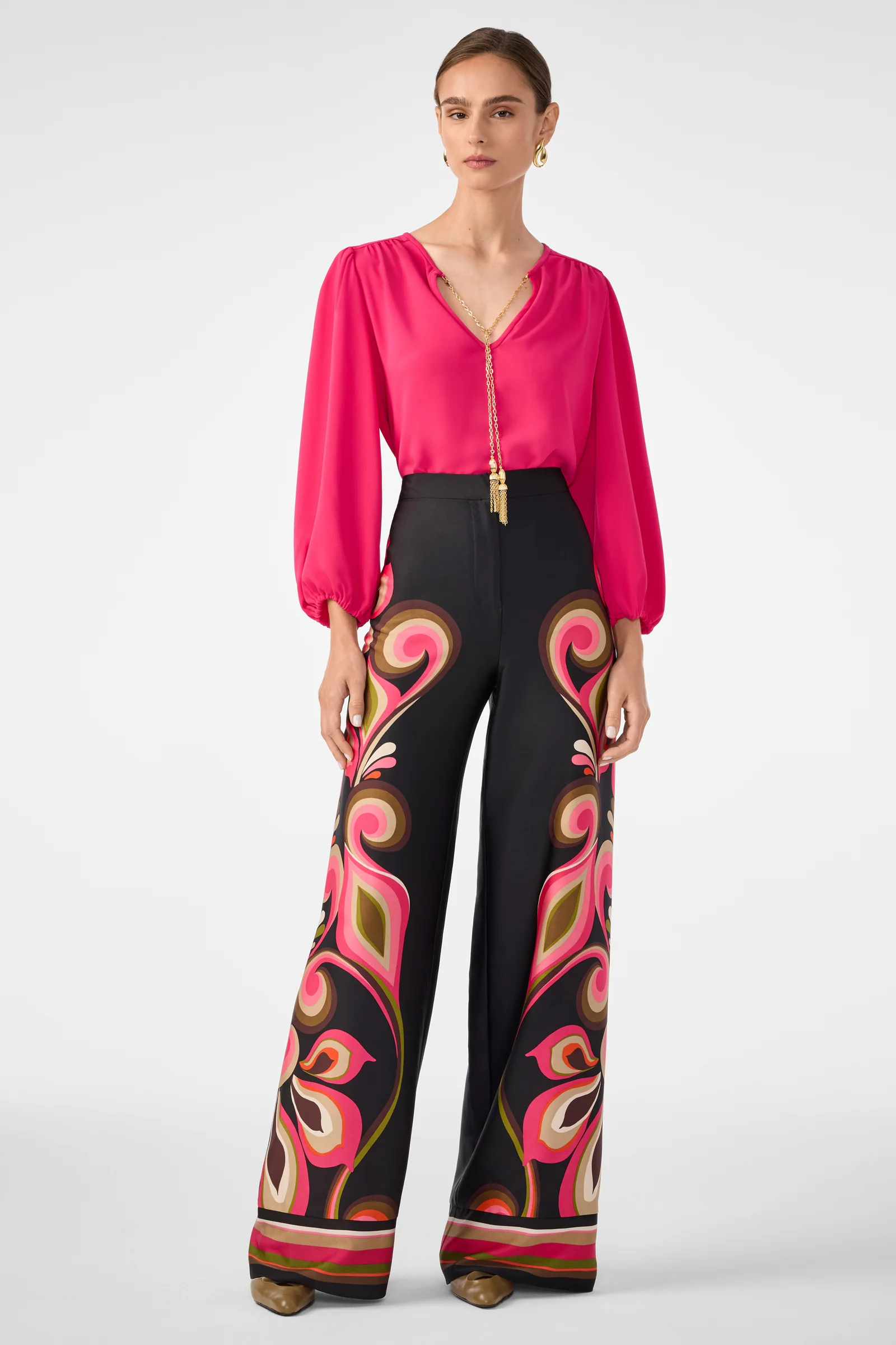 Morabi Split-Neck Top - Image 2