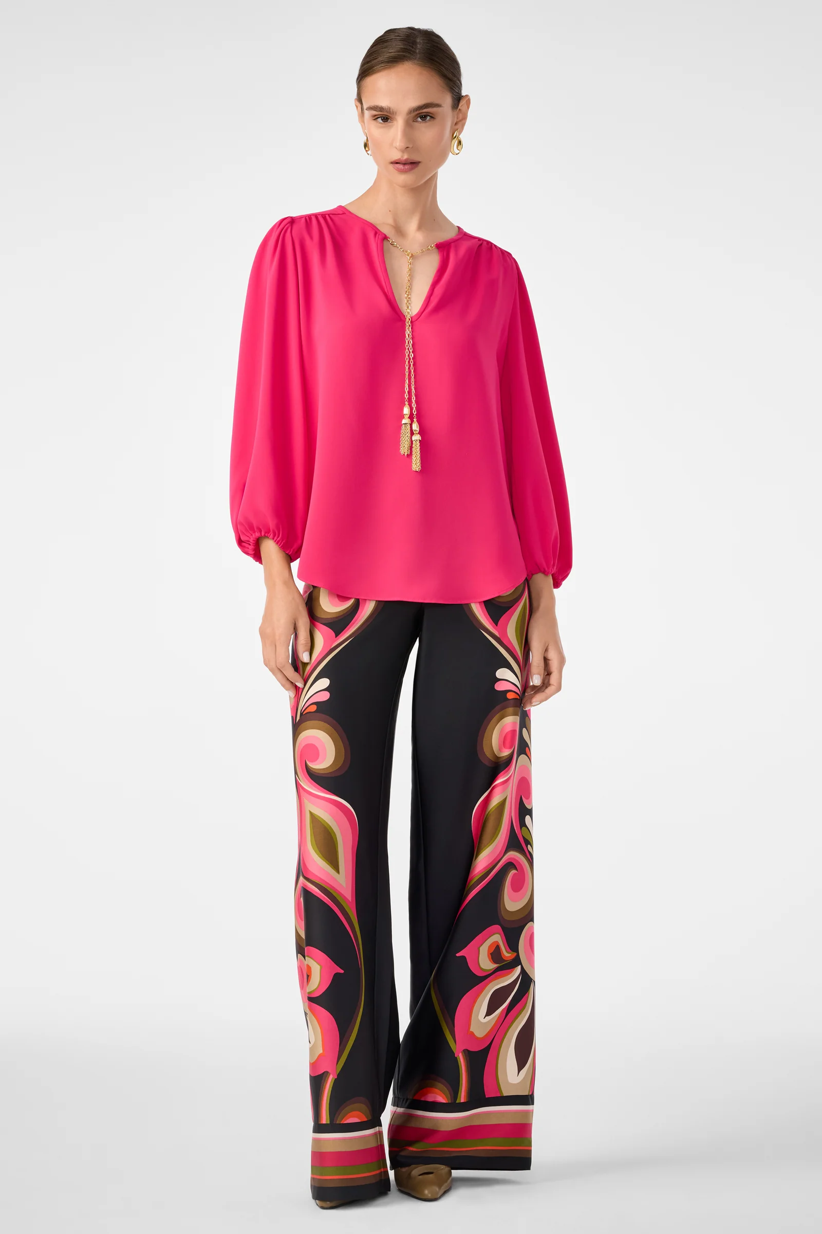 Morabi Split-Neck Top - Image 6