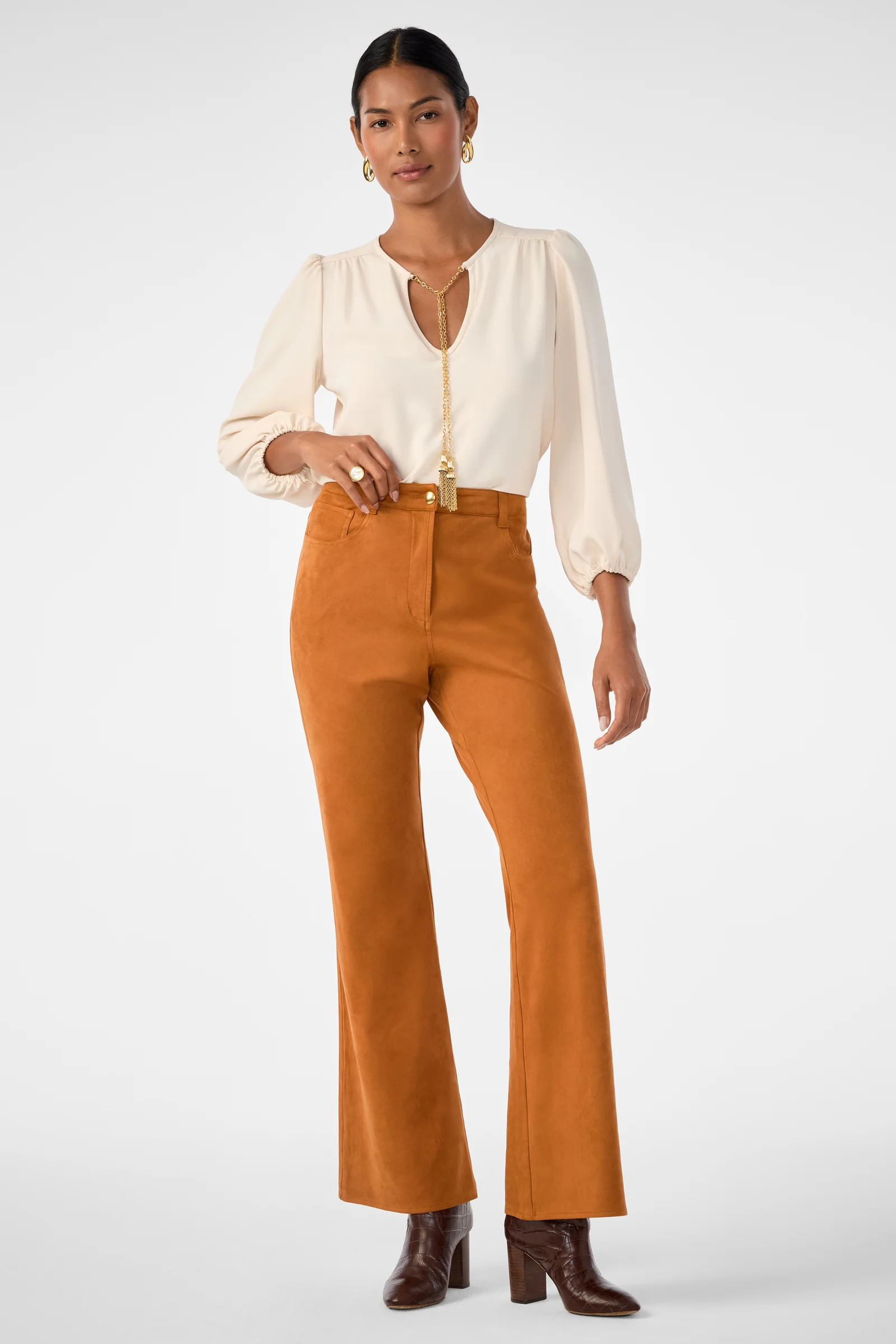Morabi Split-Neck Top - Image 8