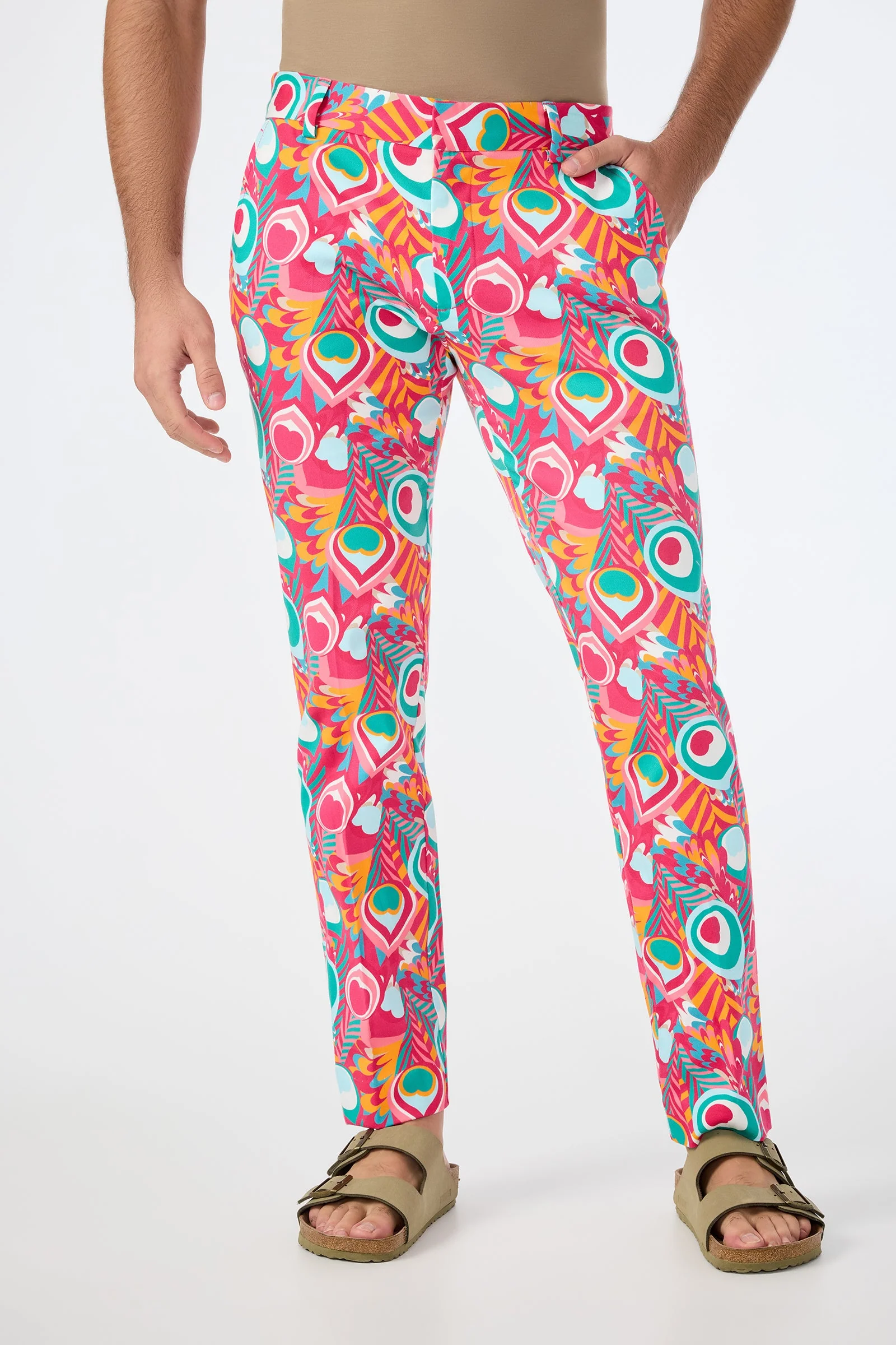 Clyde Slim Trouser - Dramont Herringbone - Image 5